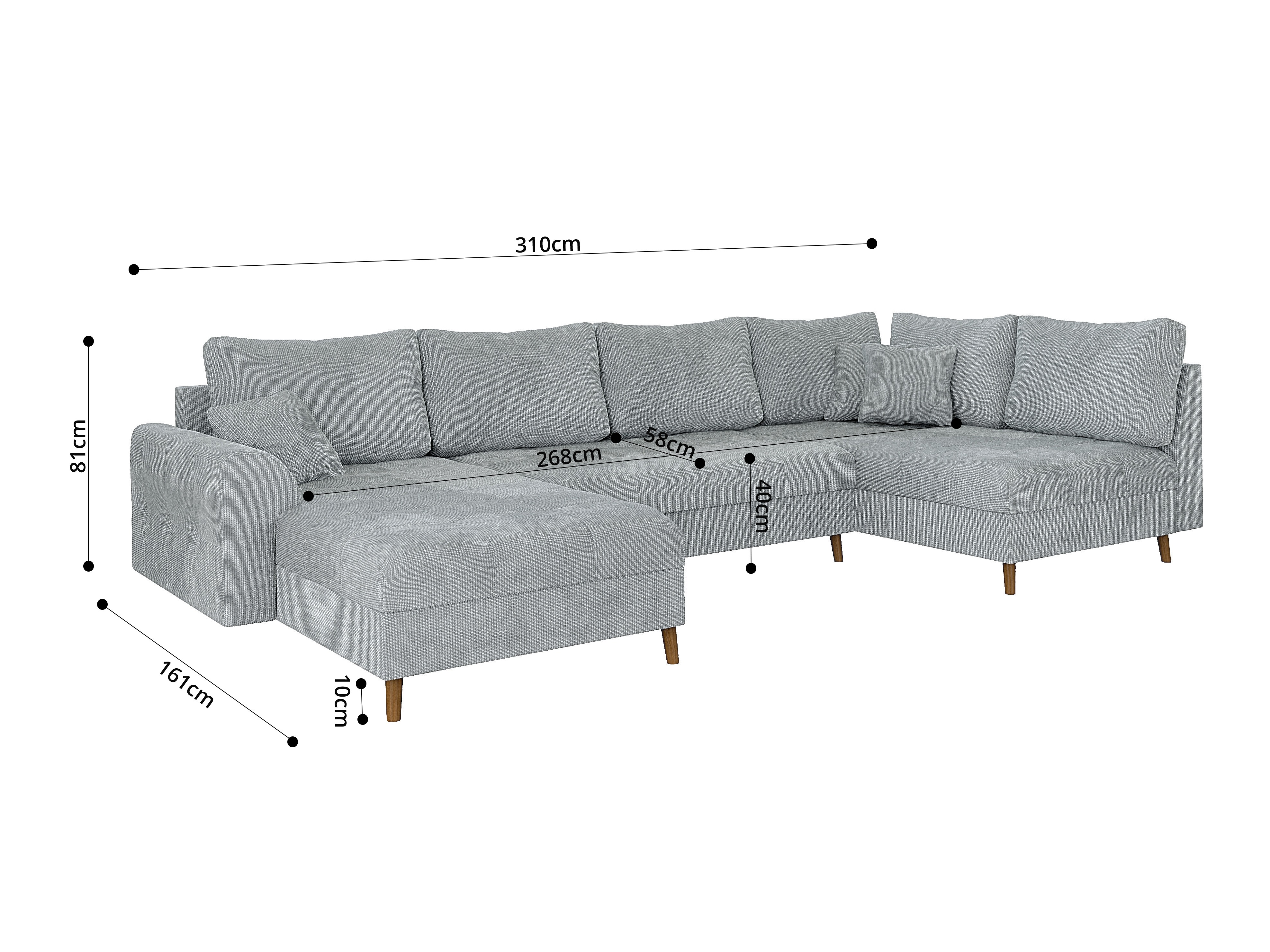 Hjørnesofa Elbmori 101 (Flow 16)