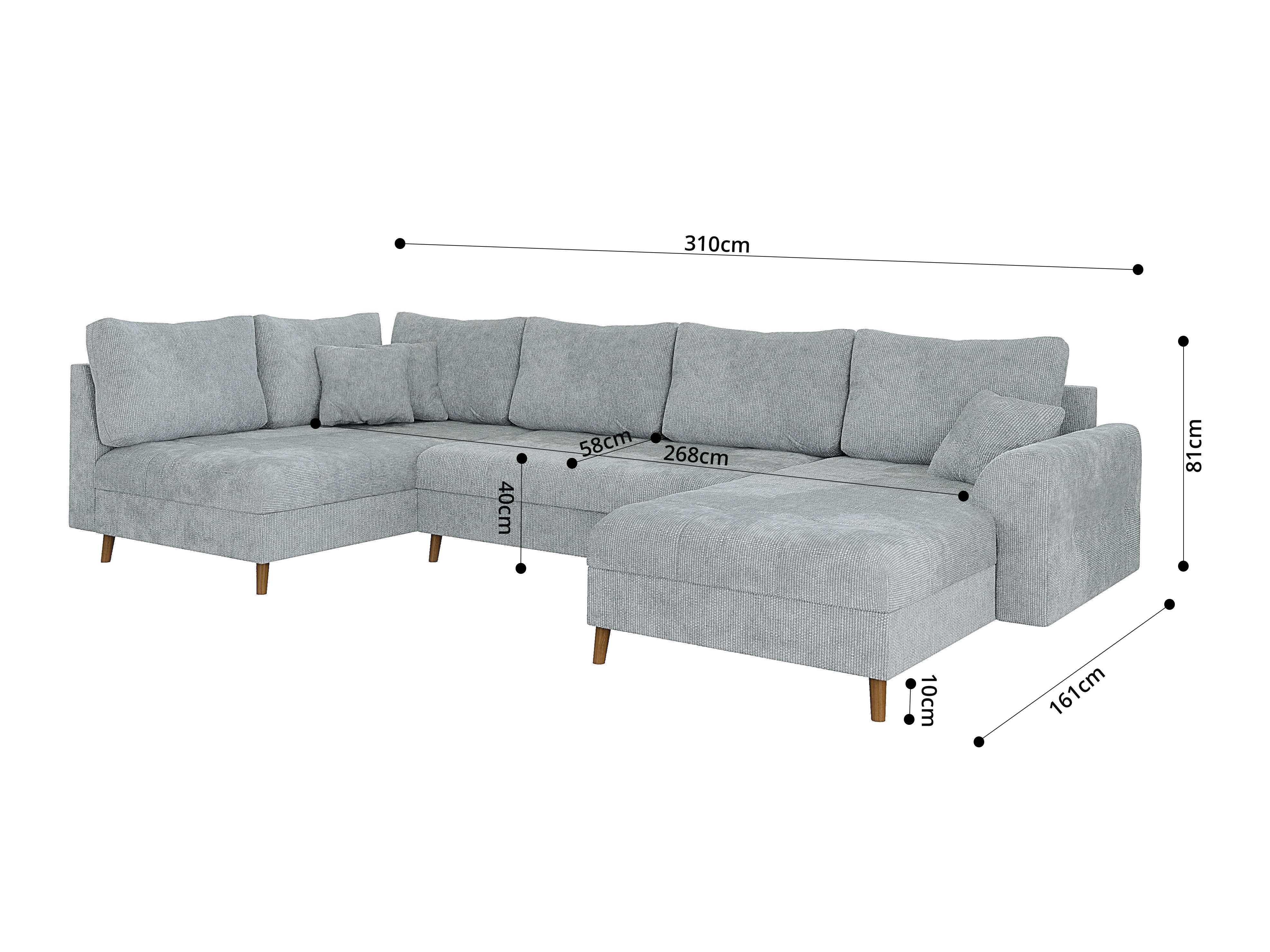 Hjørnesofa Elbmori 101 (Flow 16)