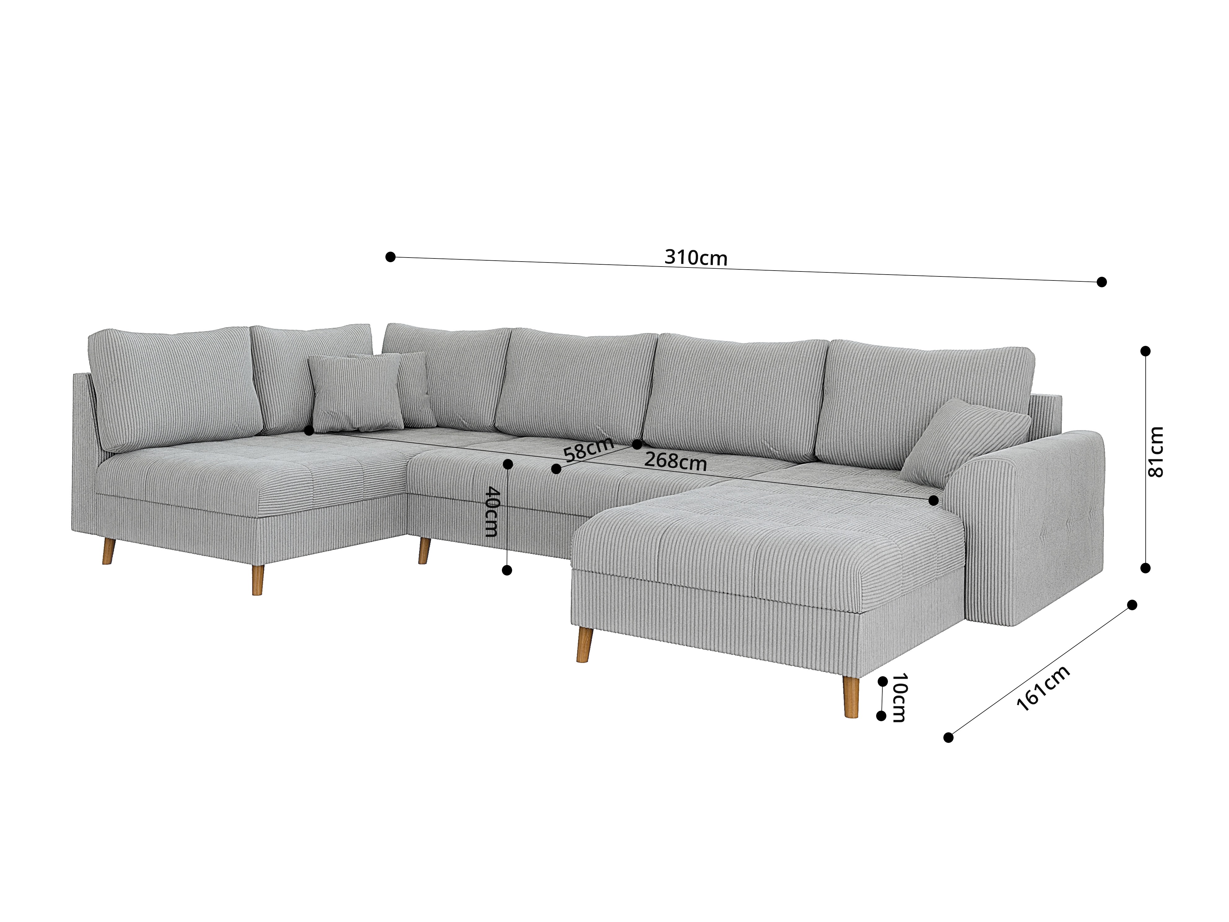 Hjørnesofa Elbmori 101 (Lincoln 86)