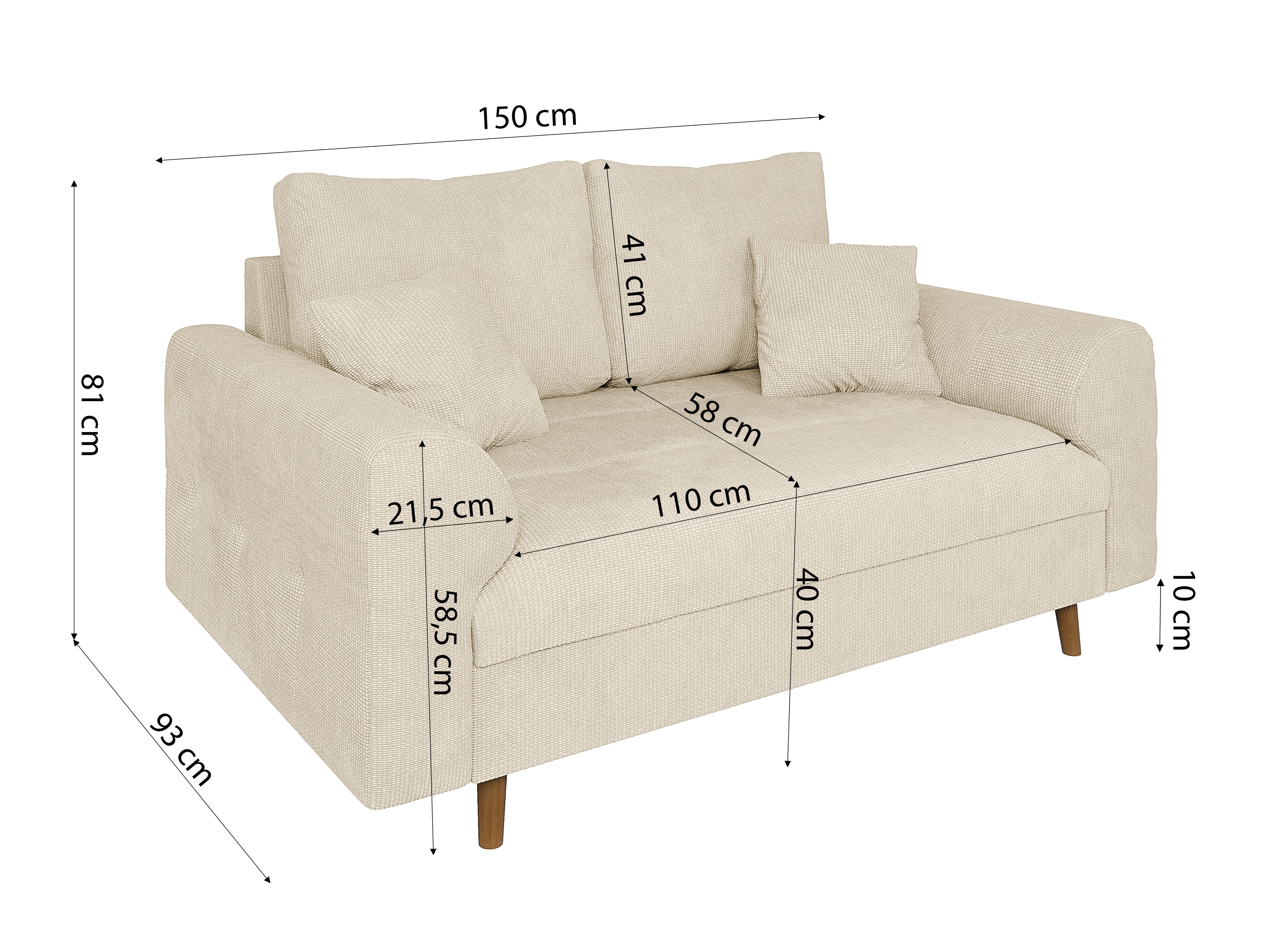 Sofa Elbmori 104 (Flow 05)