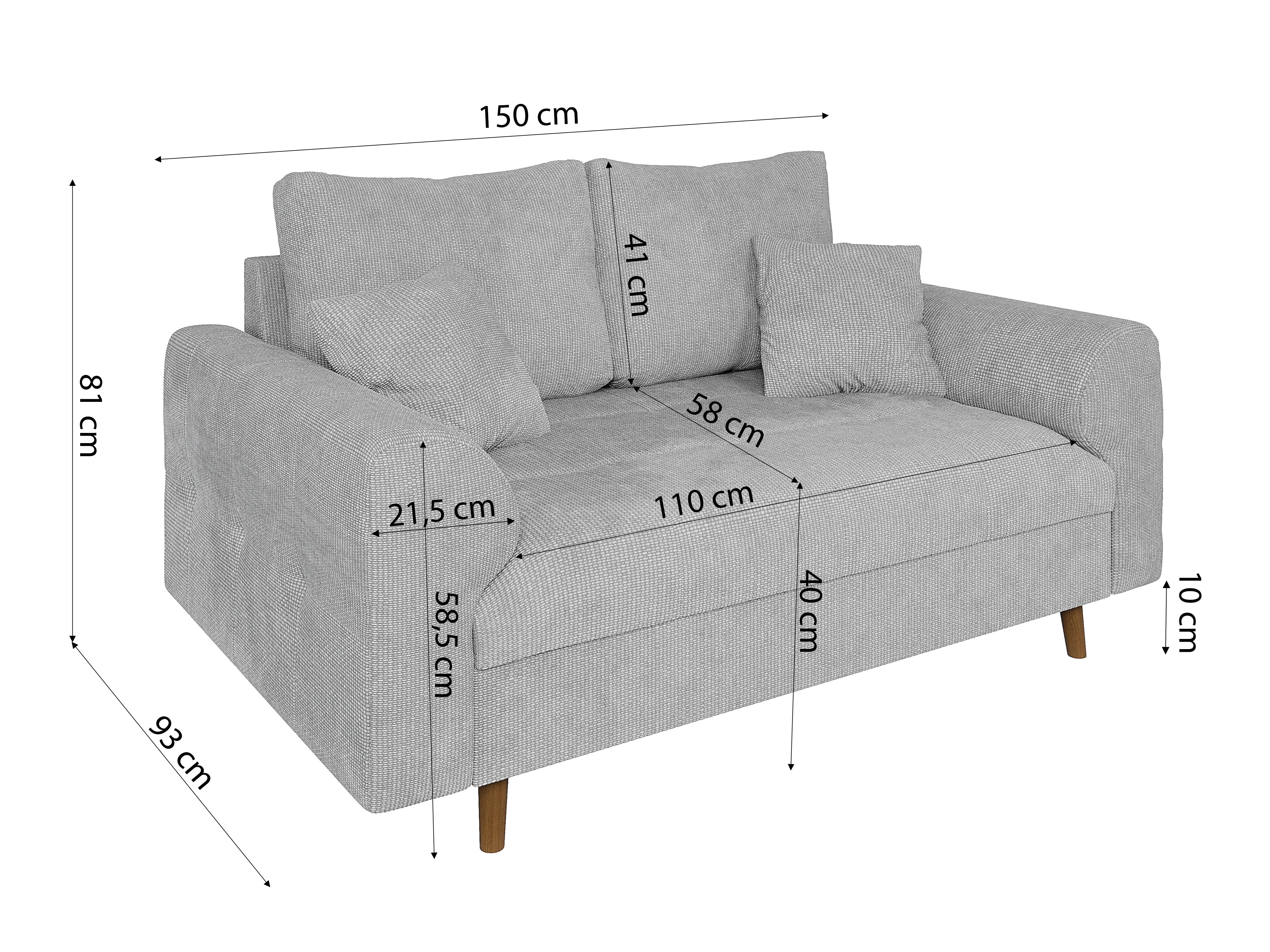 Sofa Elbmori 104 (Flow 16)