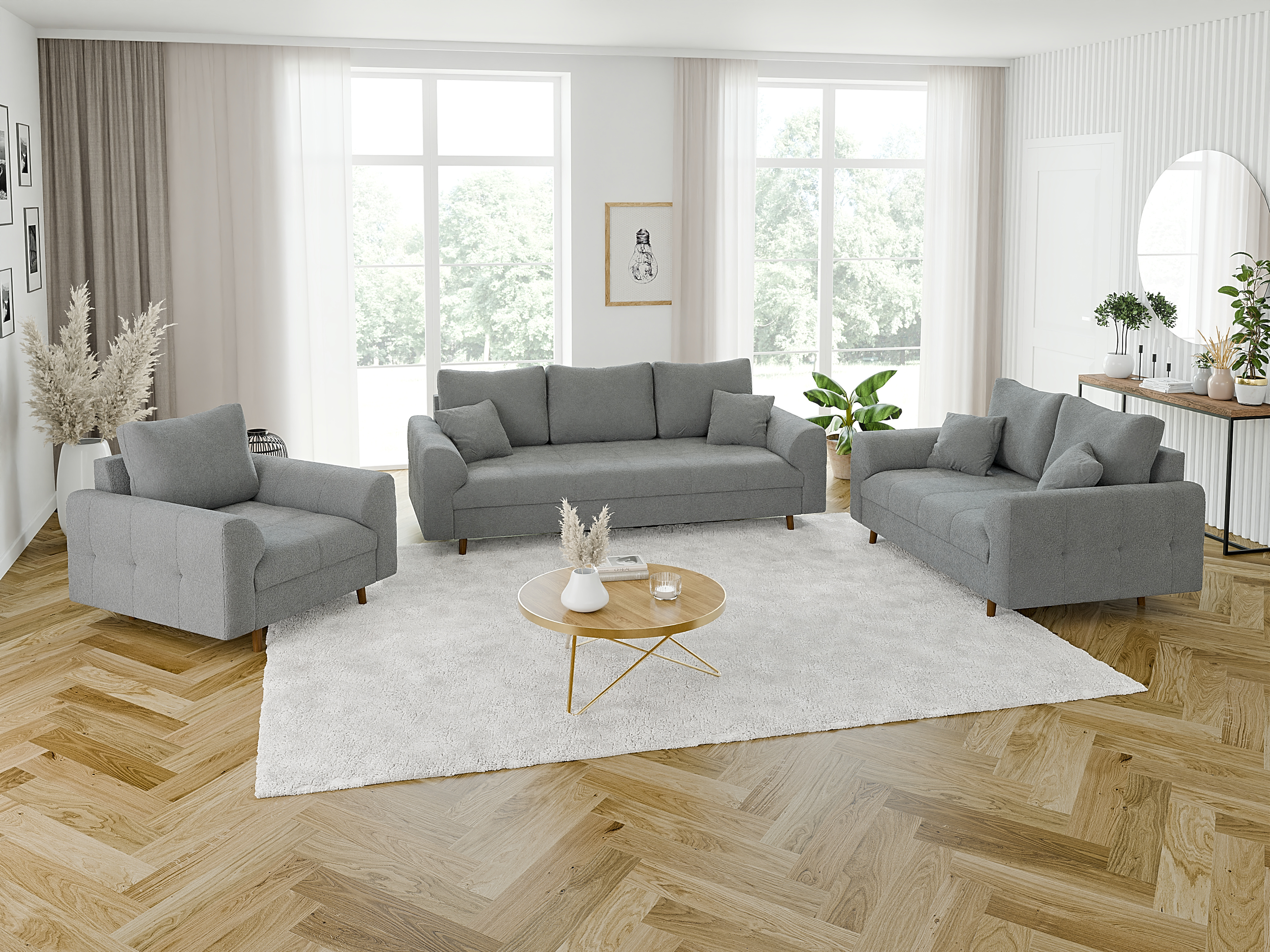 Sofa Elbmori 105 (Coral 75)