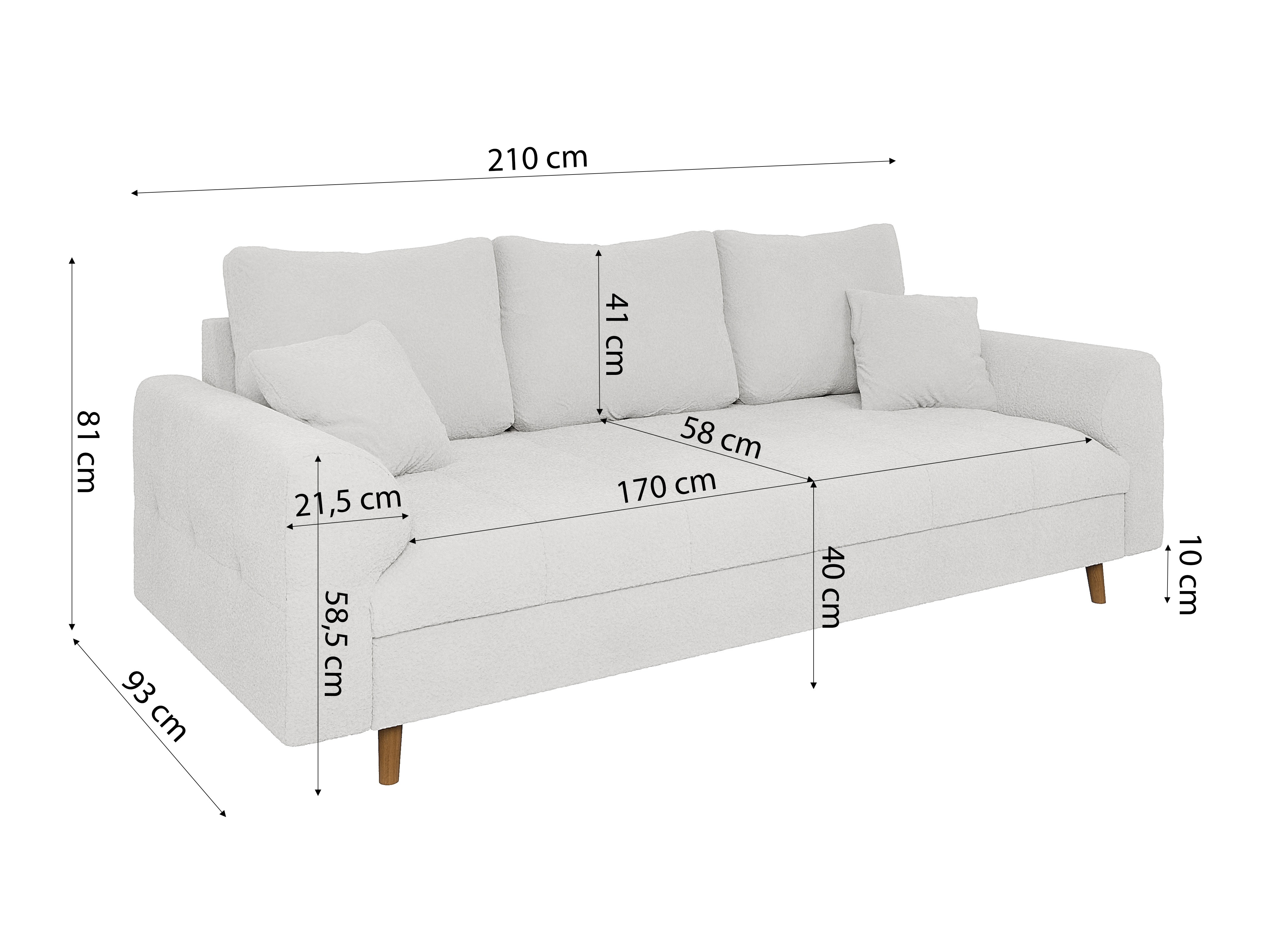 Polstret møbelsæt Elbmori 107 (Coral 70)