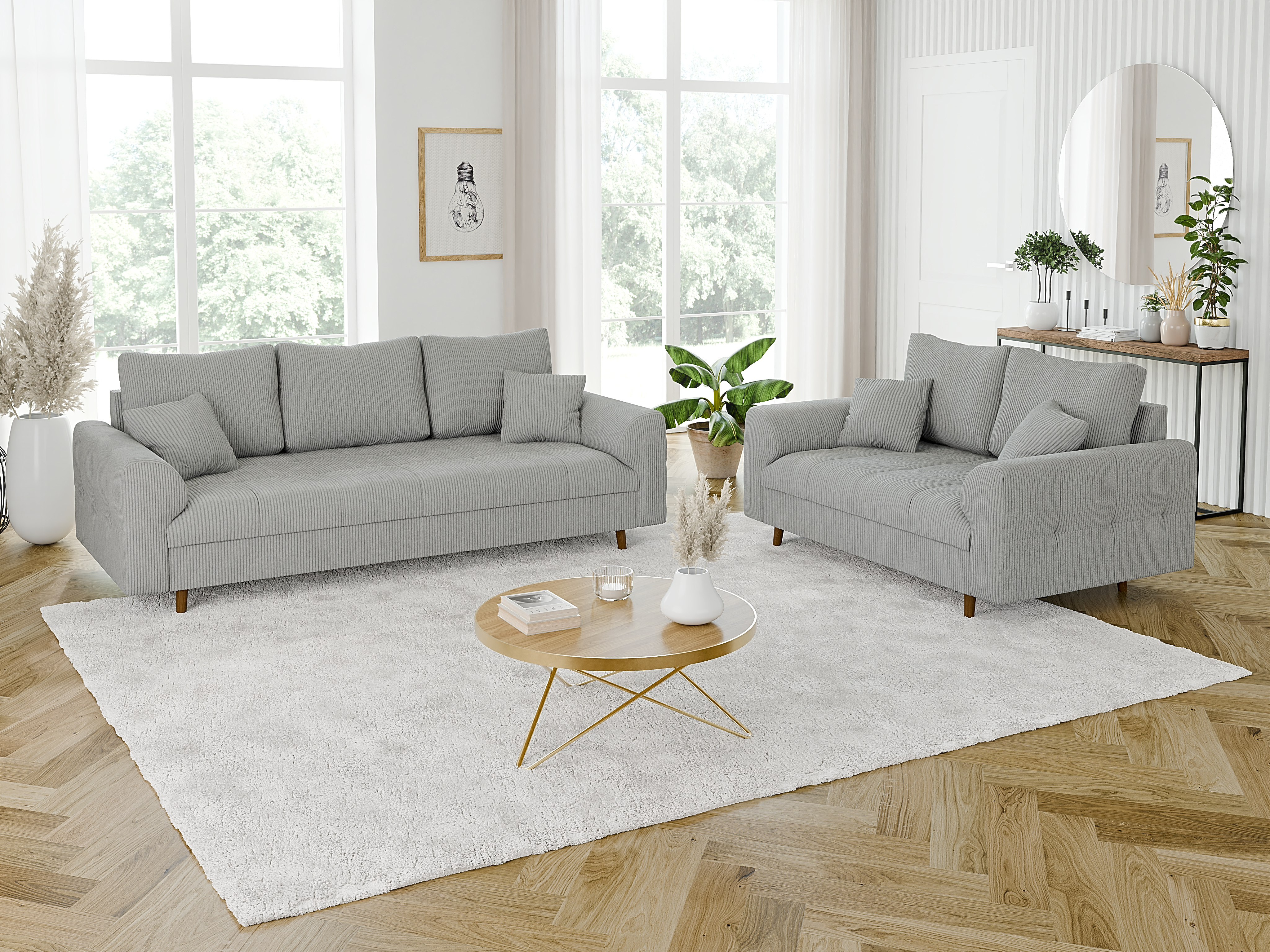 Polstret møbelsæt Elbmori 107 (Lincoln 86)
