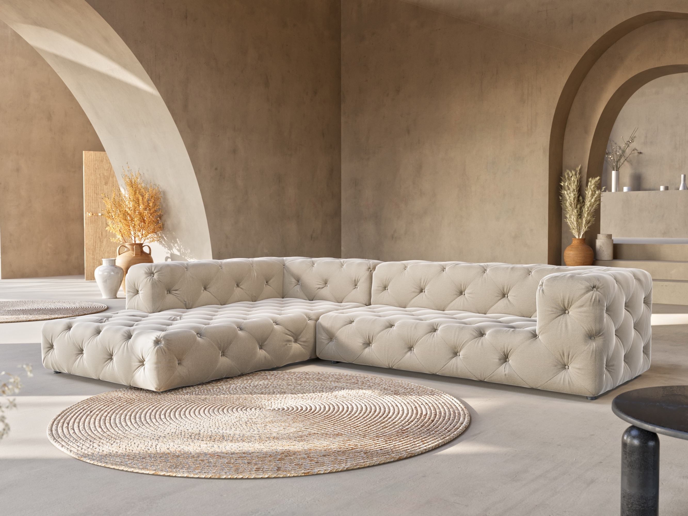 Hjørnesofa Tenvira 100 (Riviera 21)