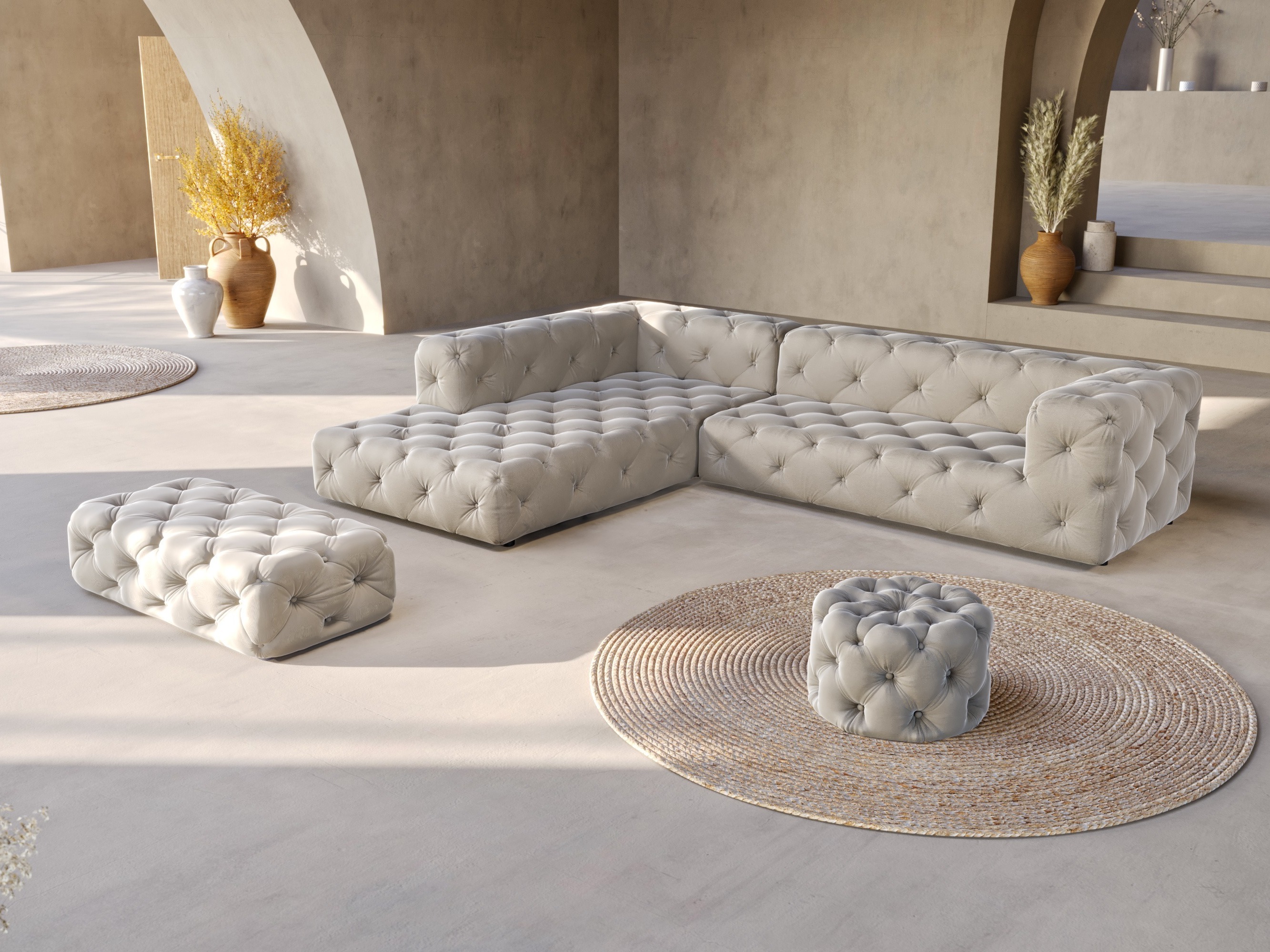 Hjørnesofa Tenvira 100 (Riviera 21)