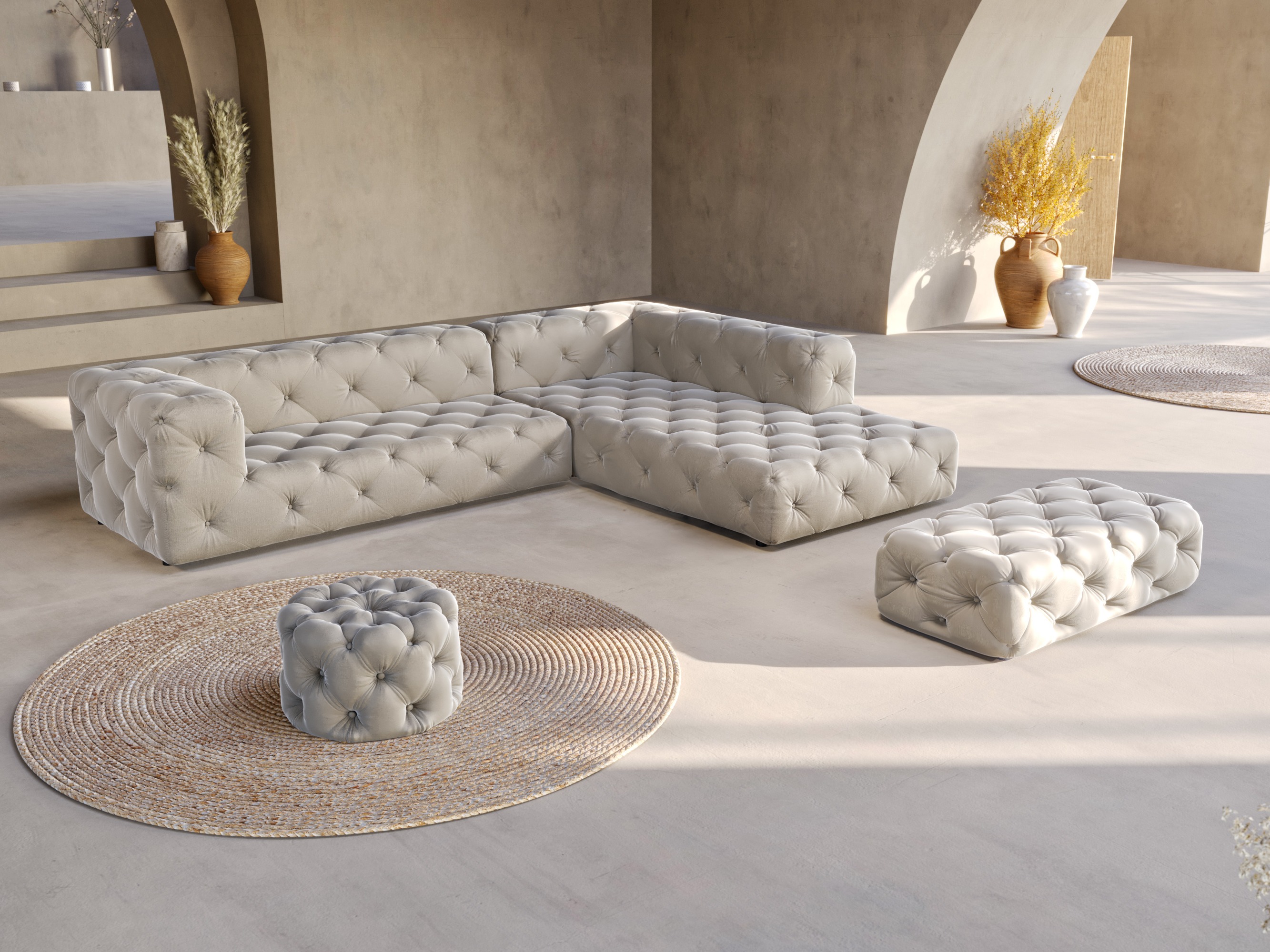 Hjørnesofa Tenvira 100 (Riviera 21)