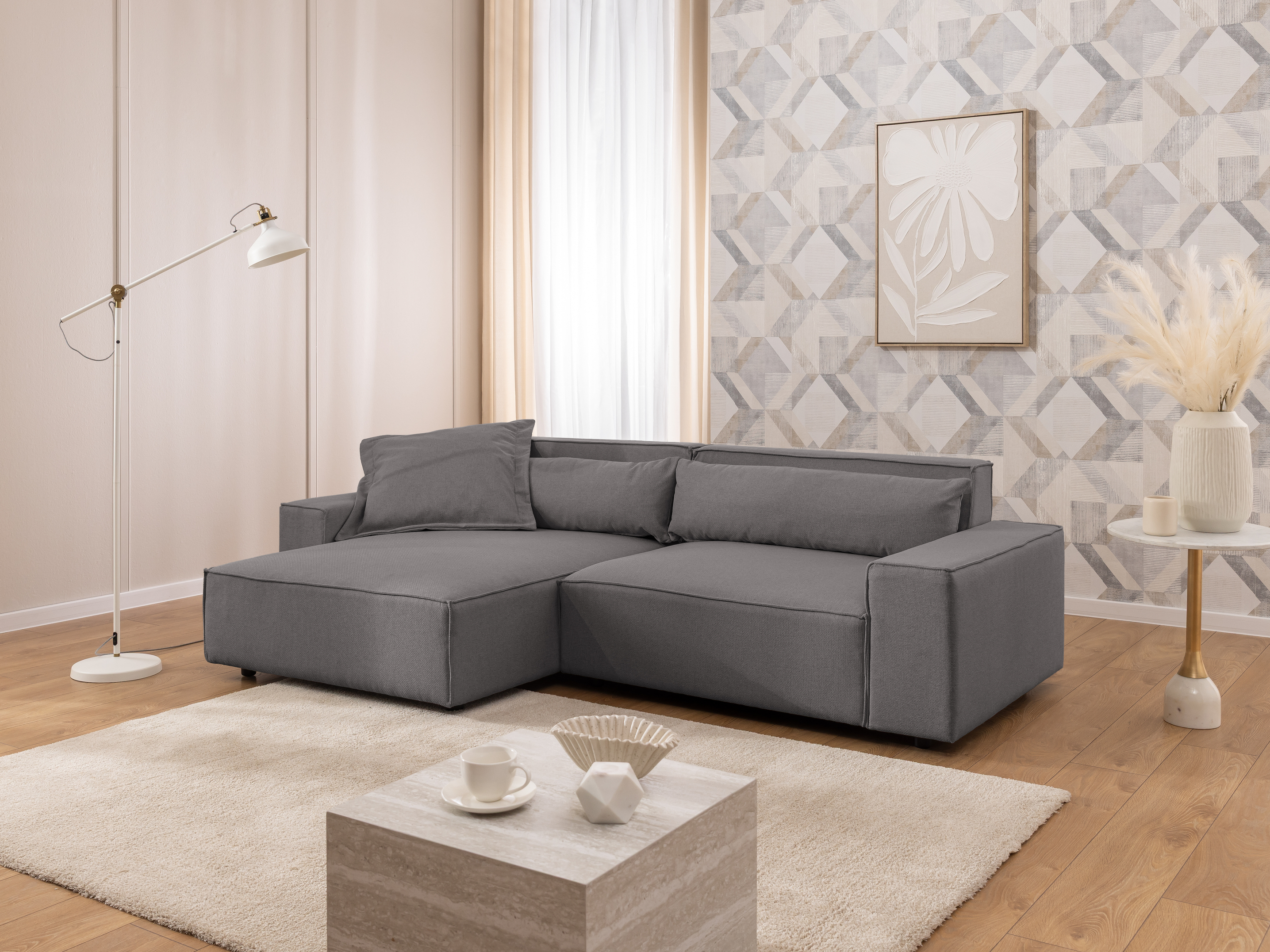 Hjørnesofa Rocklin 113 (Barrel 90)