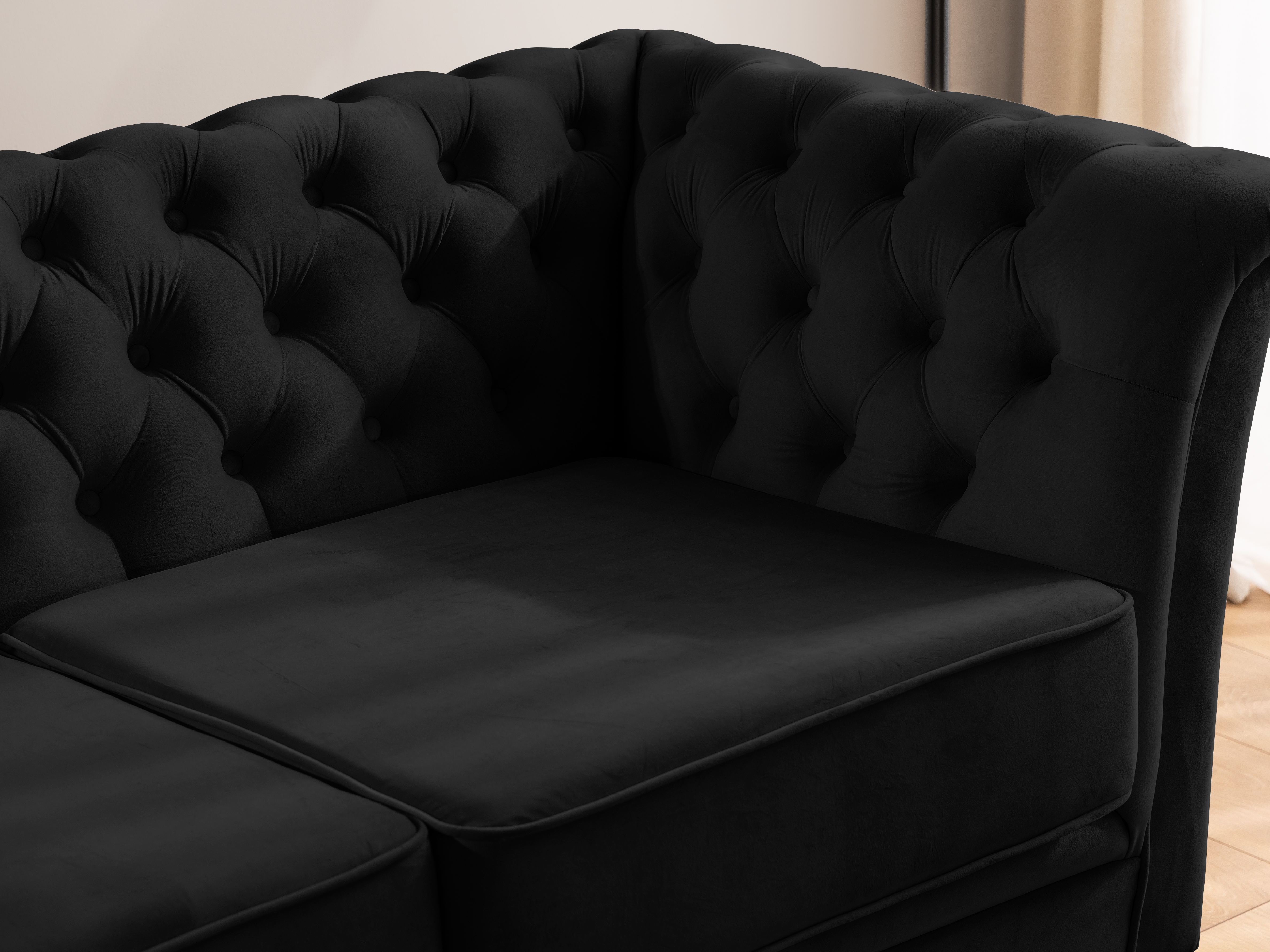 Chesterfield lænestol Rocklin 118 (Riviera 100)