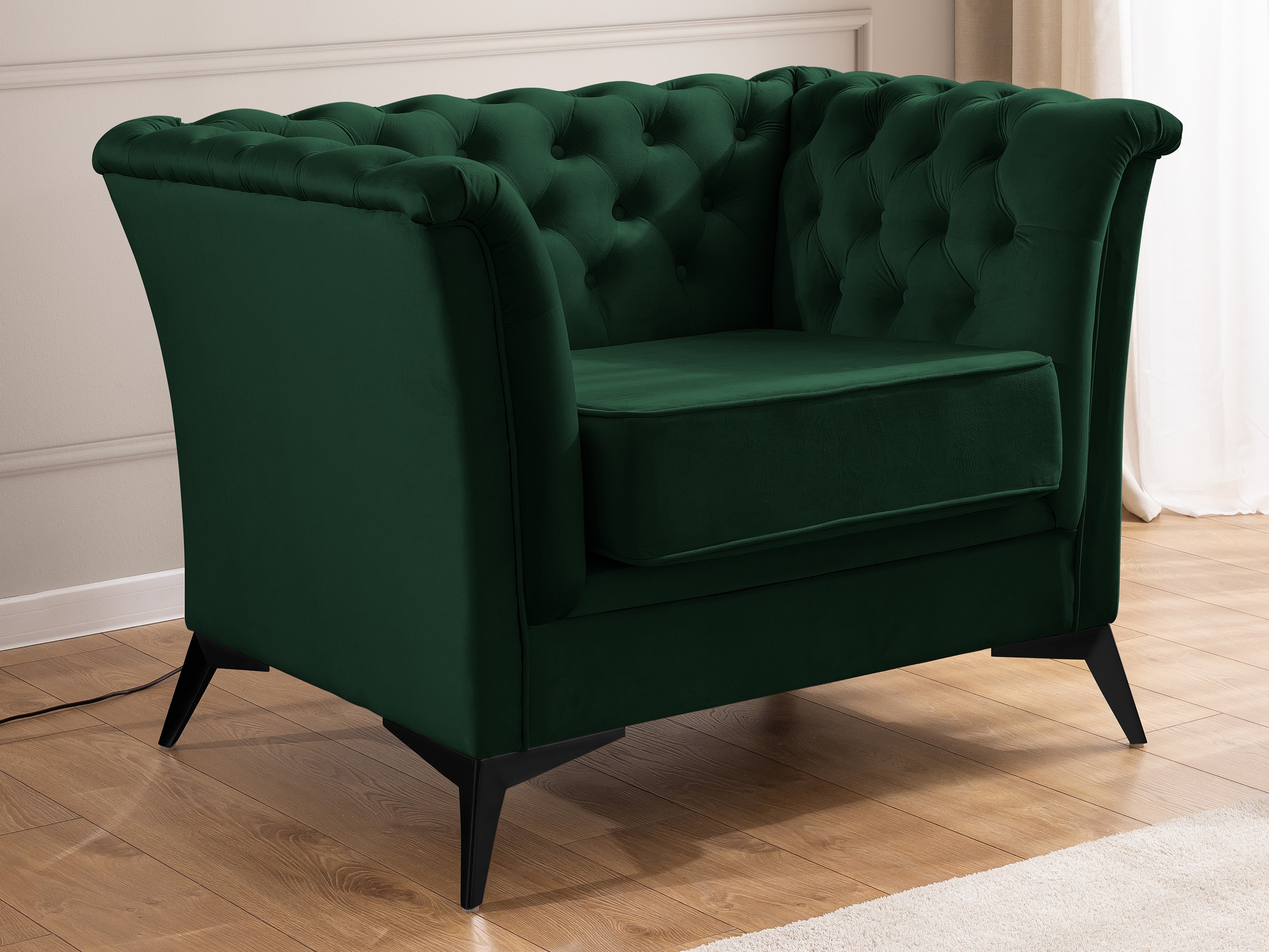 Chesterfield lænestol Rocklin 118 (Riviera 38)