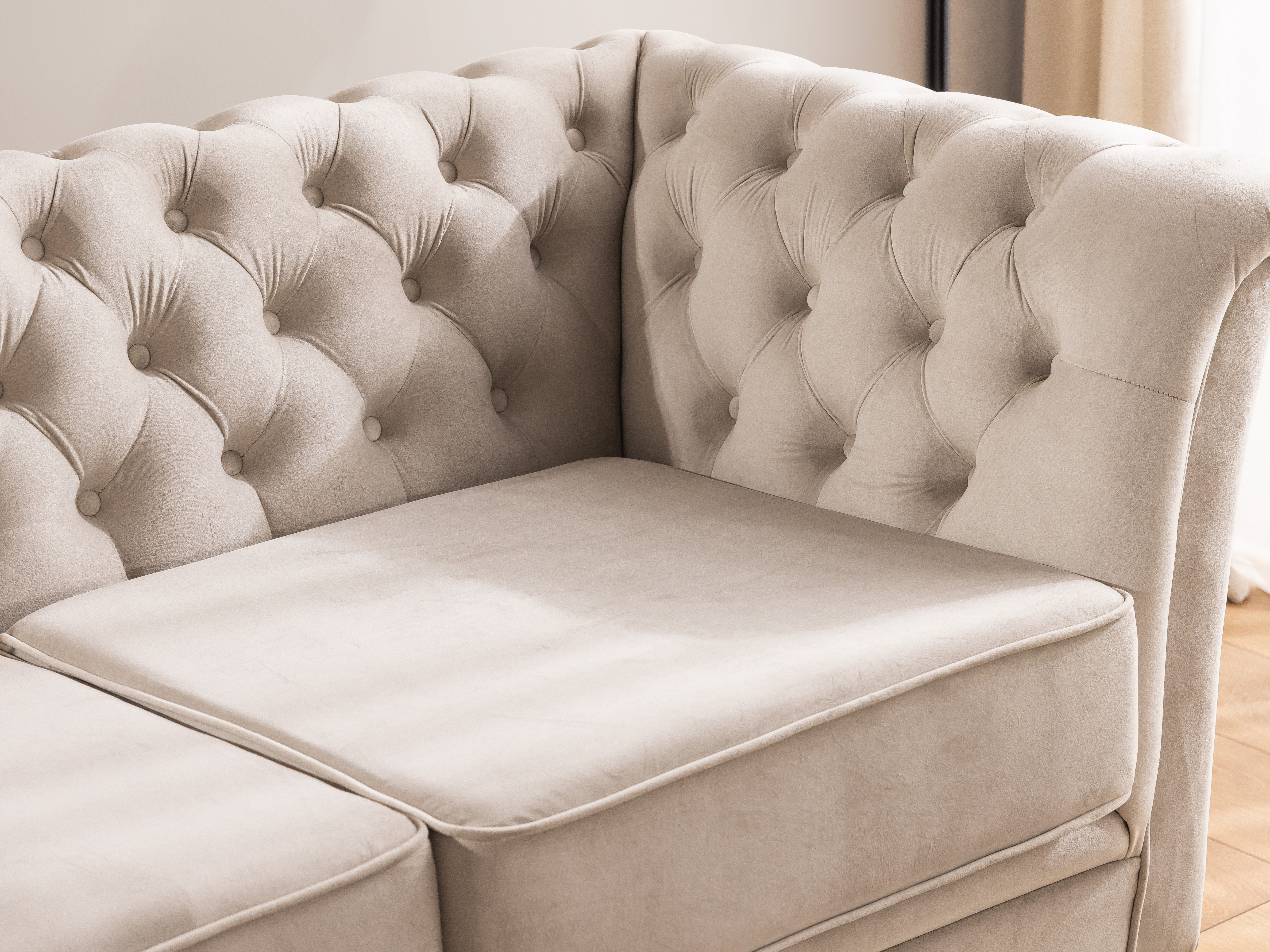 Chesterfield sofa Rocklin 119 (Riviera 21)