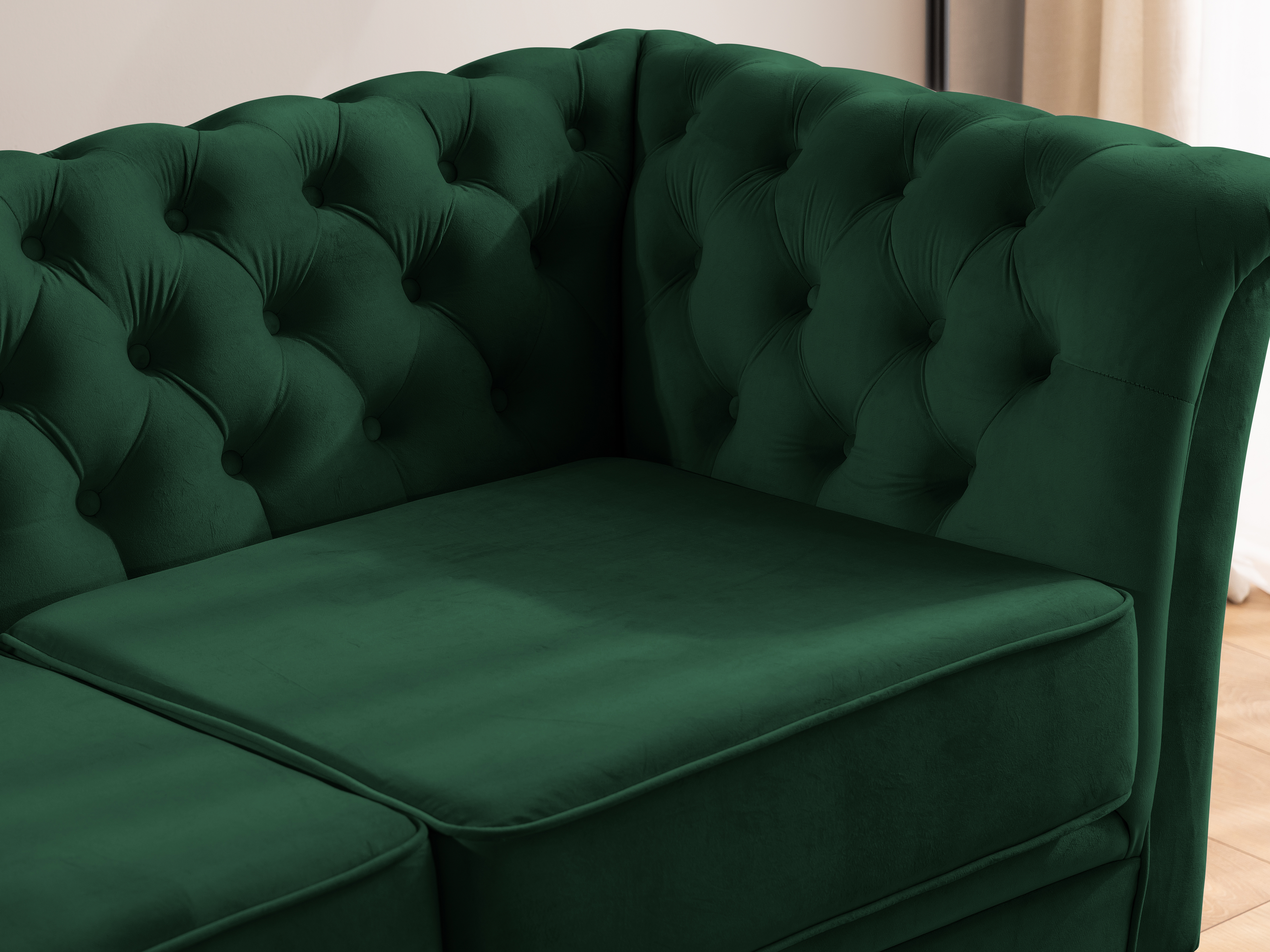 Chesterfield sofa Rocklin 119 (Riviera 38)