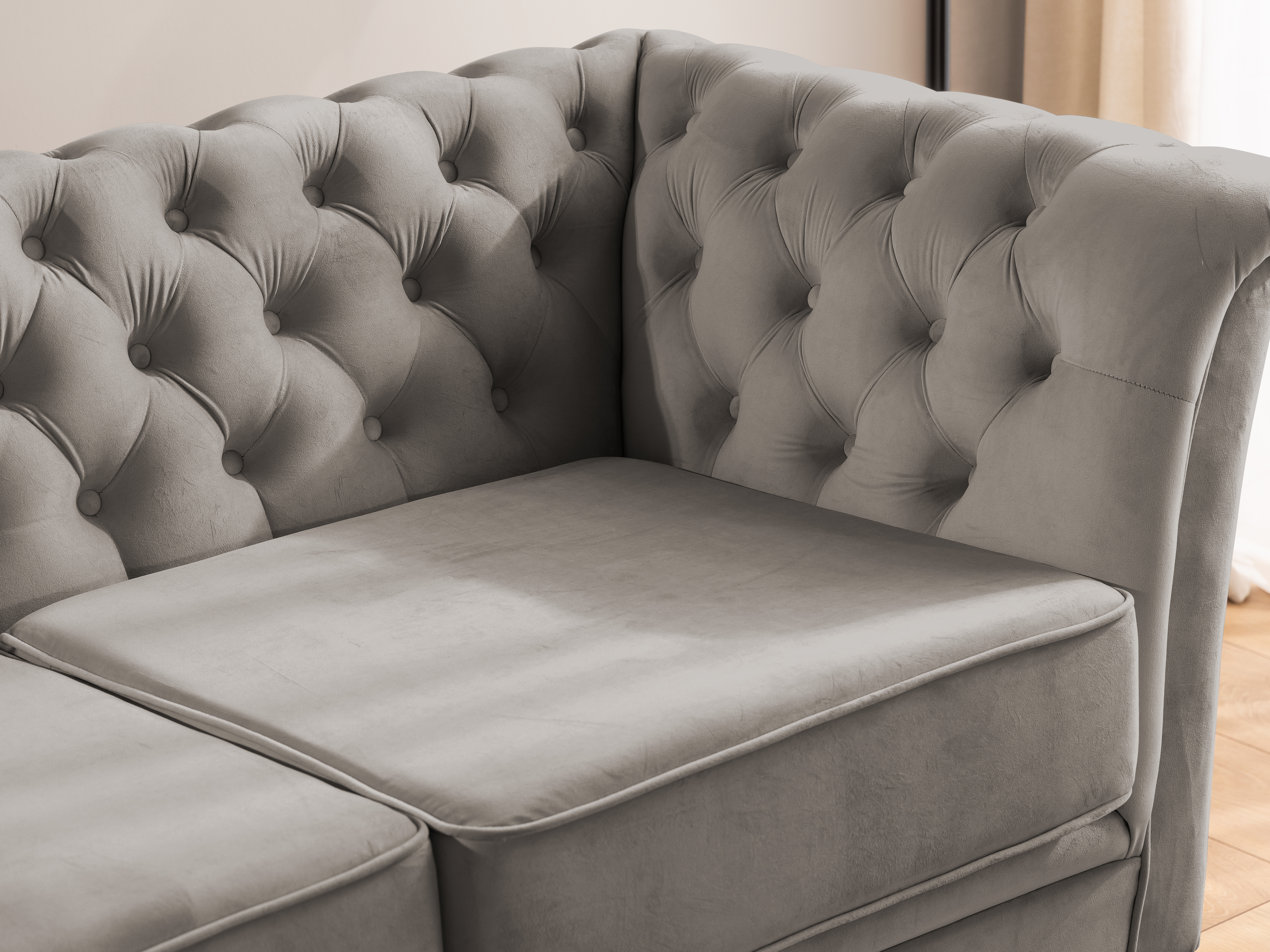 Chesterfield sofa Rocklin 119 (Riviera 91)