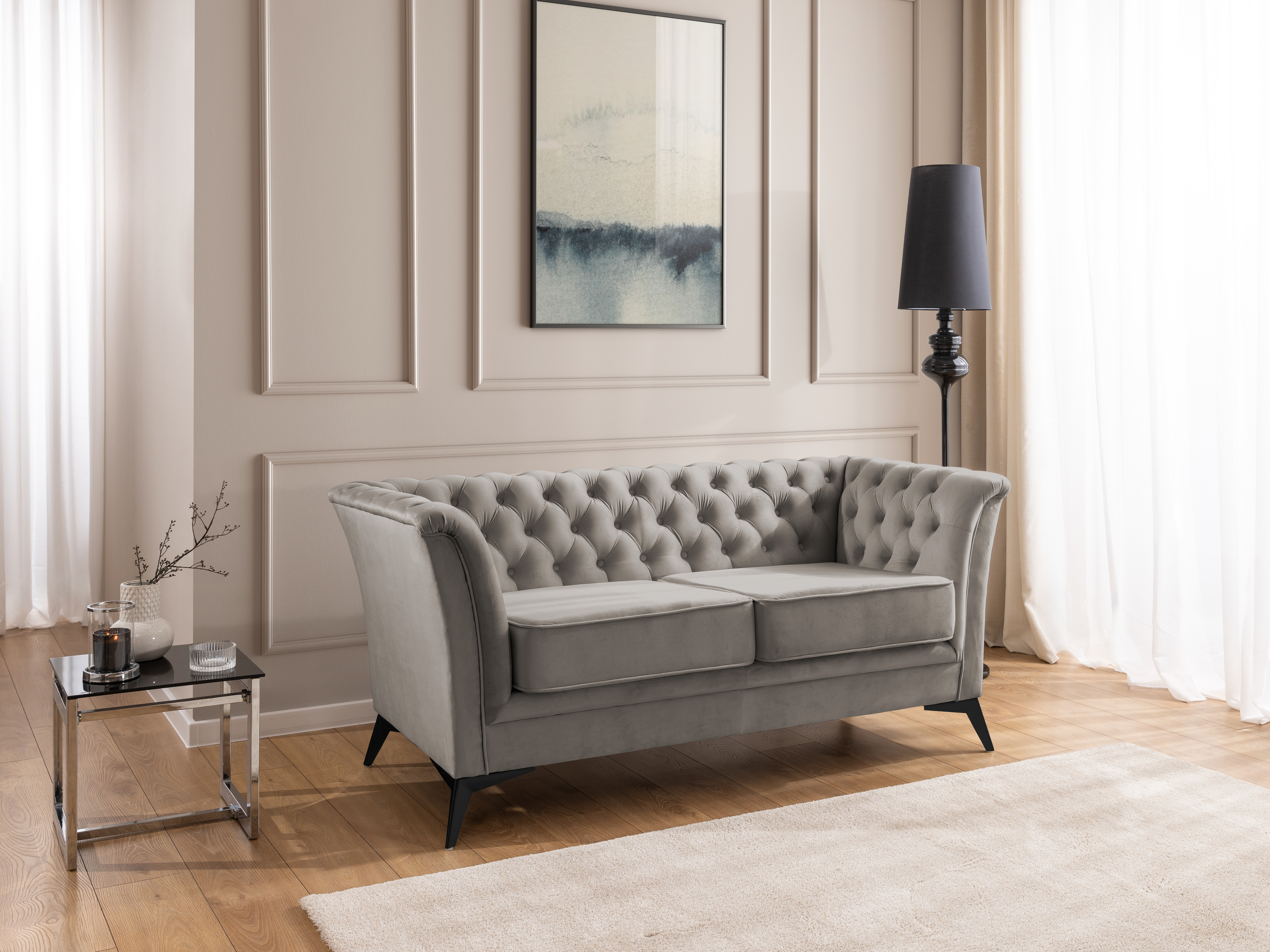 Chesterfield sofa Rocklin 119 (Riviera 91)