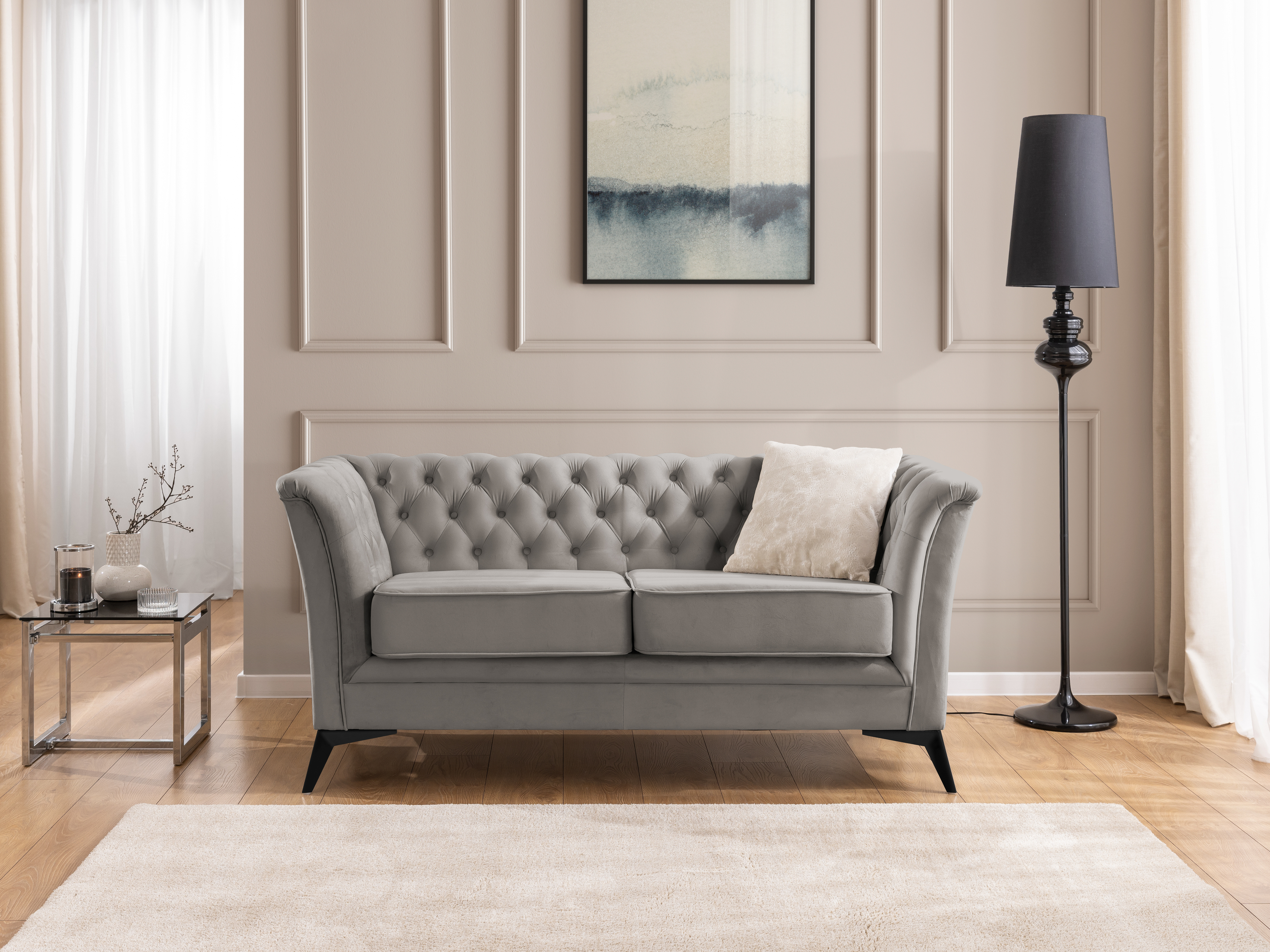 Chesterfield sofa Rocklin 119 (Riviera 91)