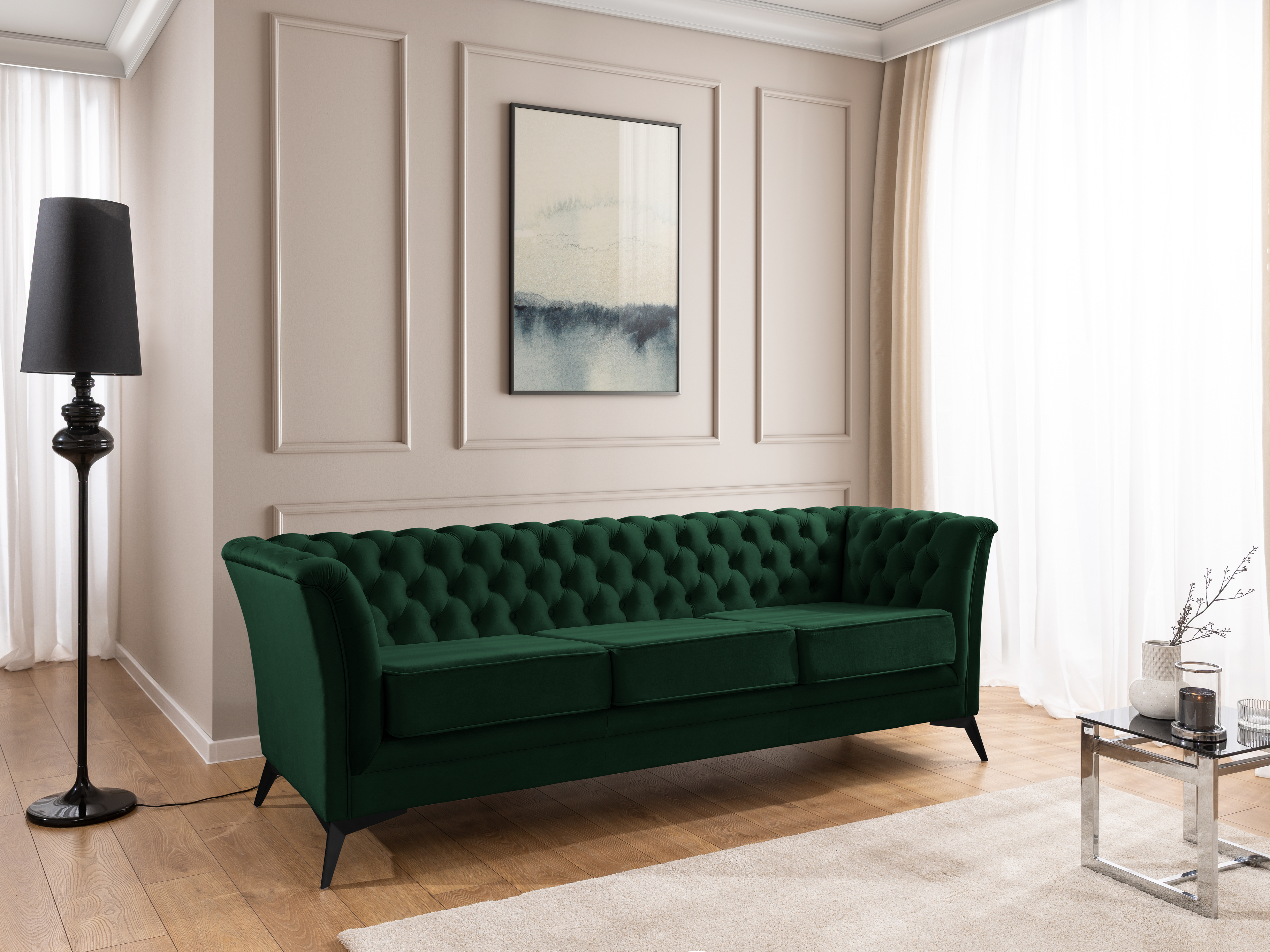 Chesterfield sofa Rocklin 120 (Riviera 38)