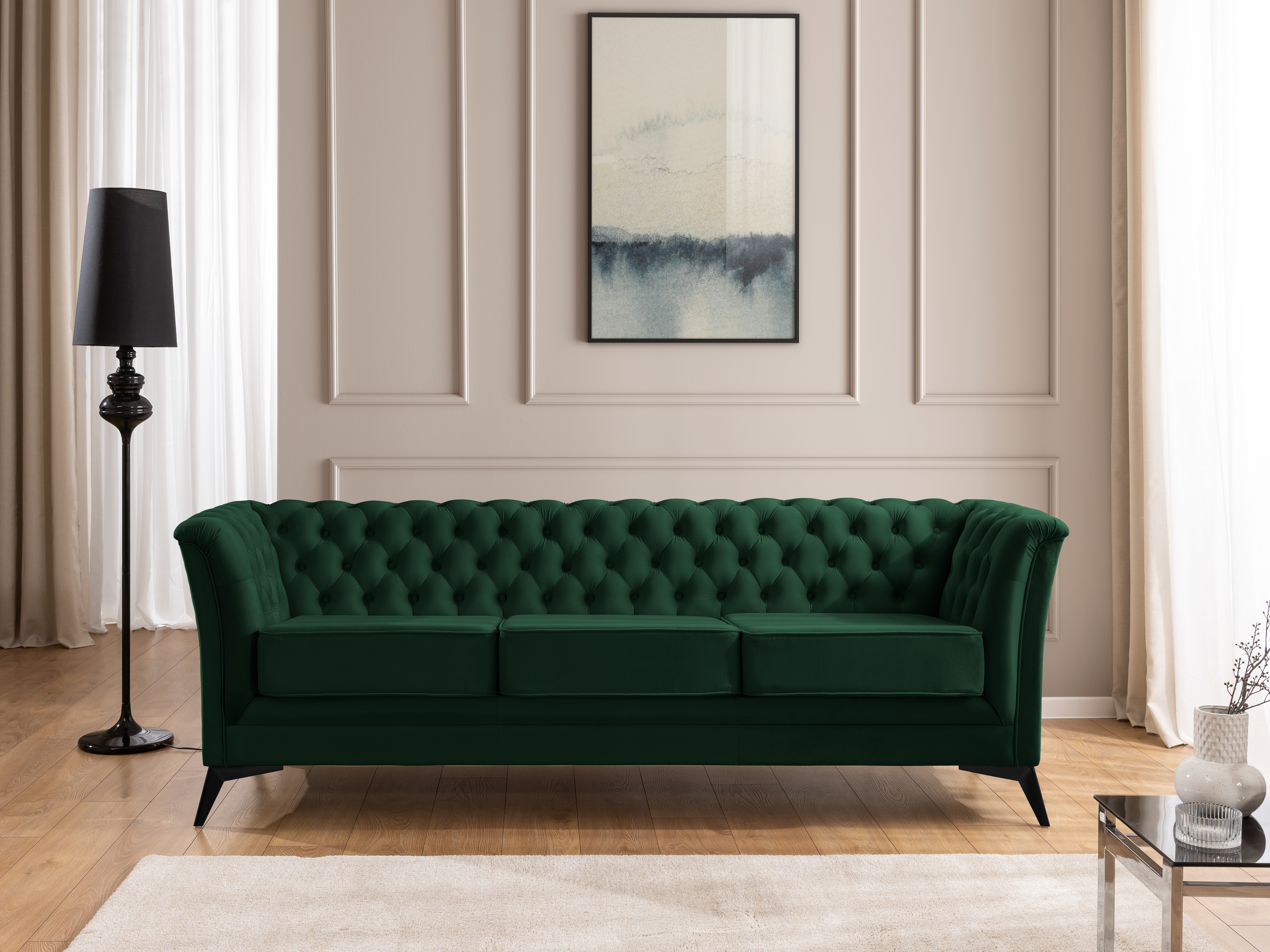 Chesterfield sofa Rocklin 120 (Riviera 38)