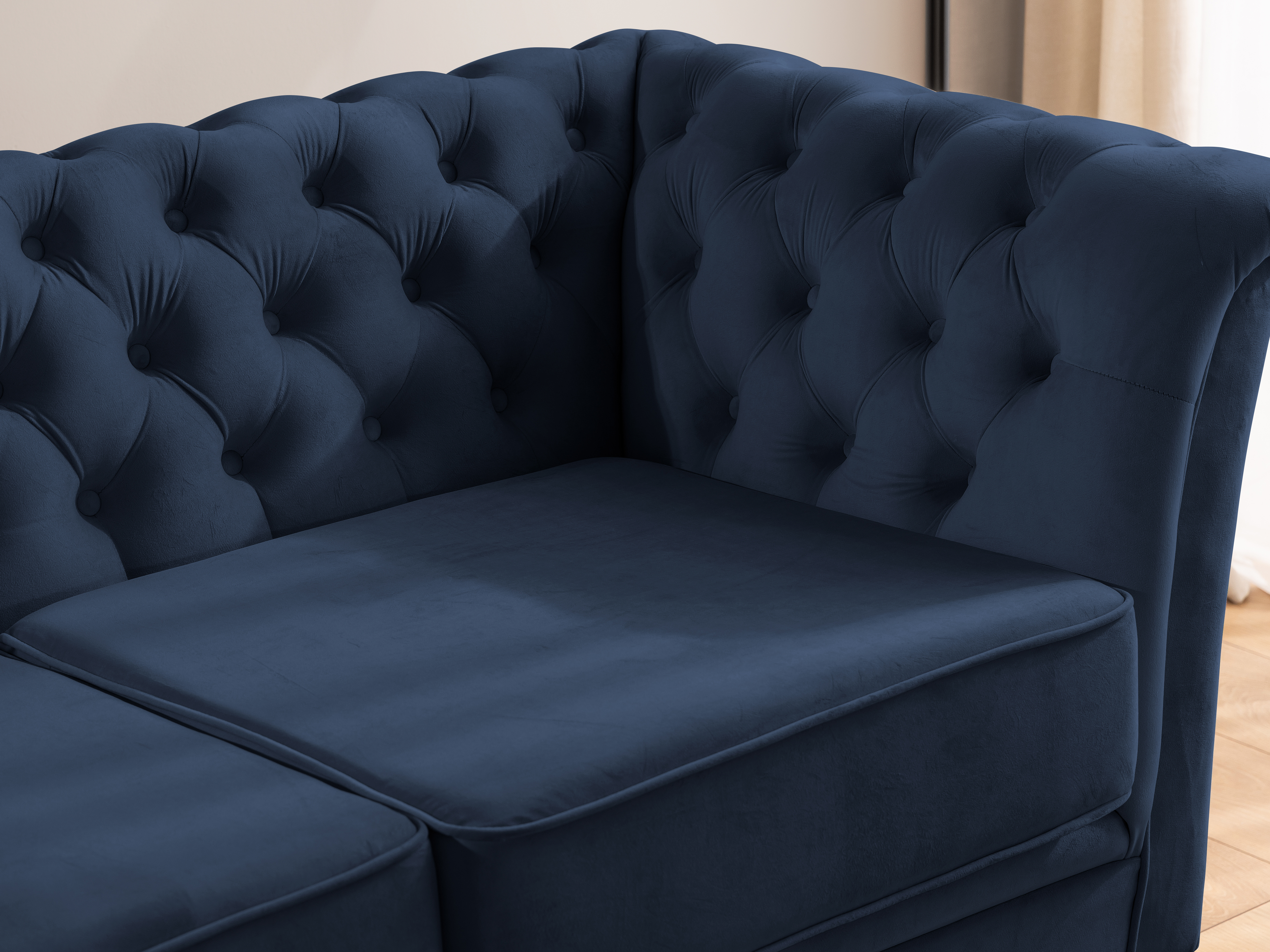 Chesterfield sofa Rocklin 120 (Riviera 81)