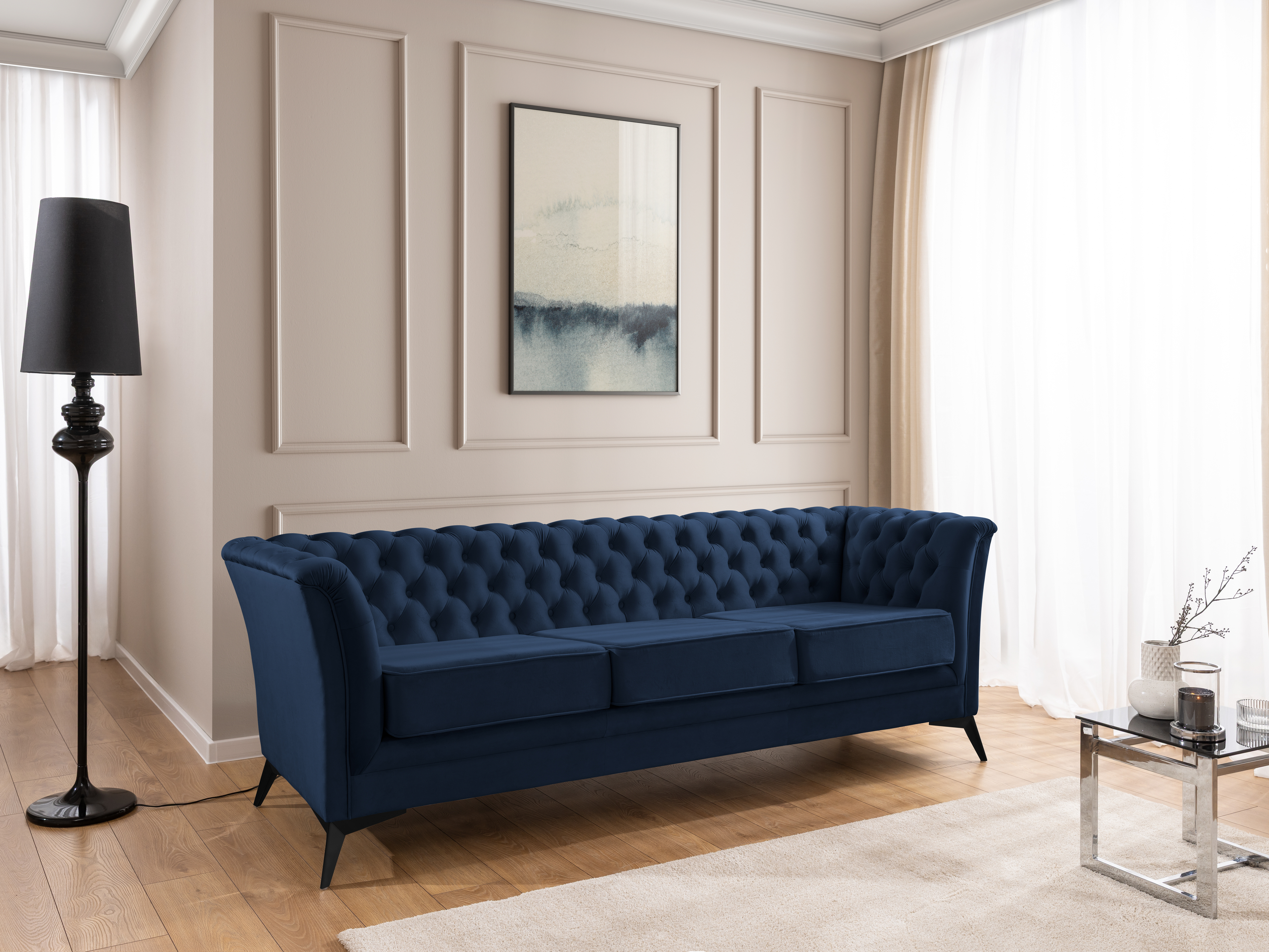 Chesterfield sofa Rocklin 120 (Riviera 81)