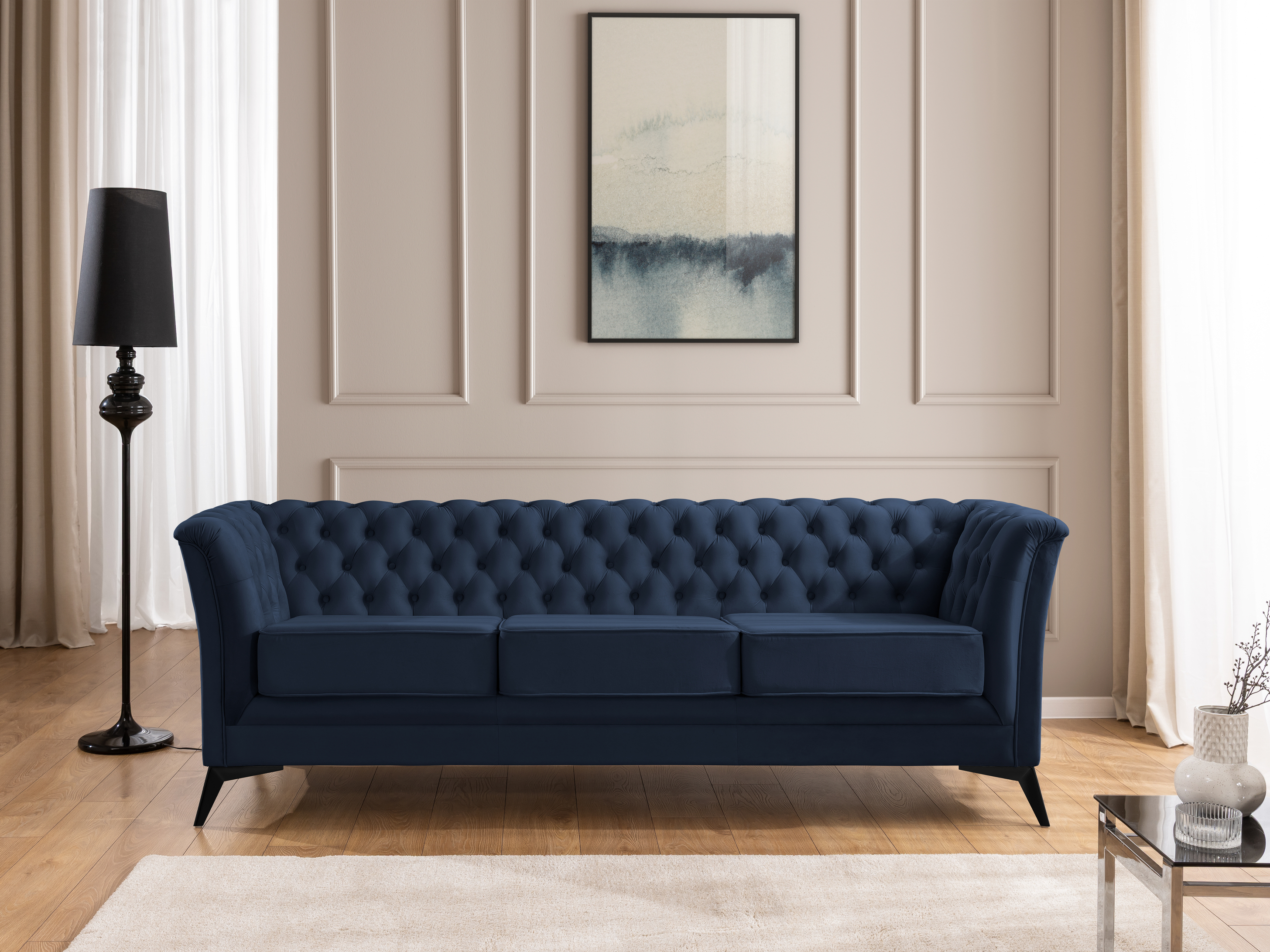 Chesterfield sofa Rocklin 120 (Riviera 81)