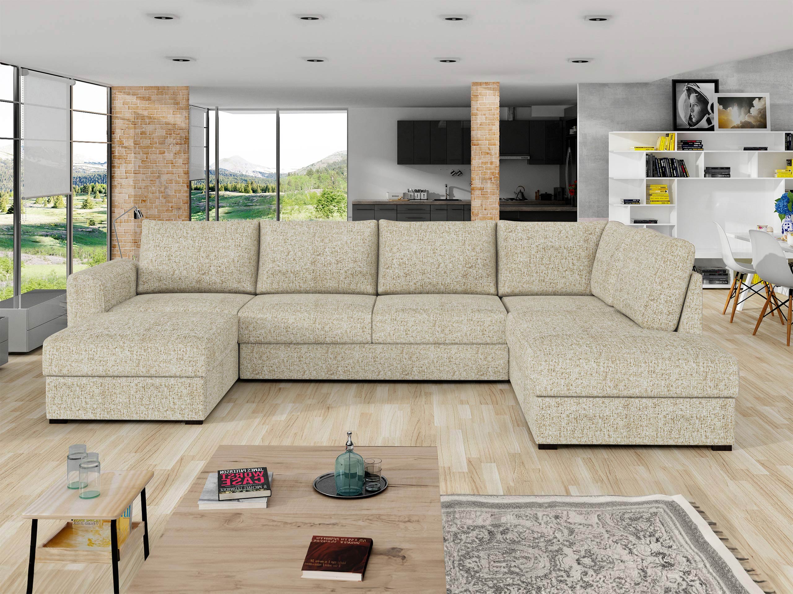 Hjørnesofa Comfivo Flumen (Corbett 21)