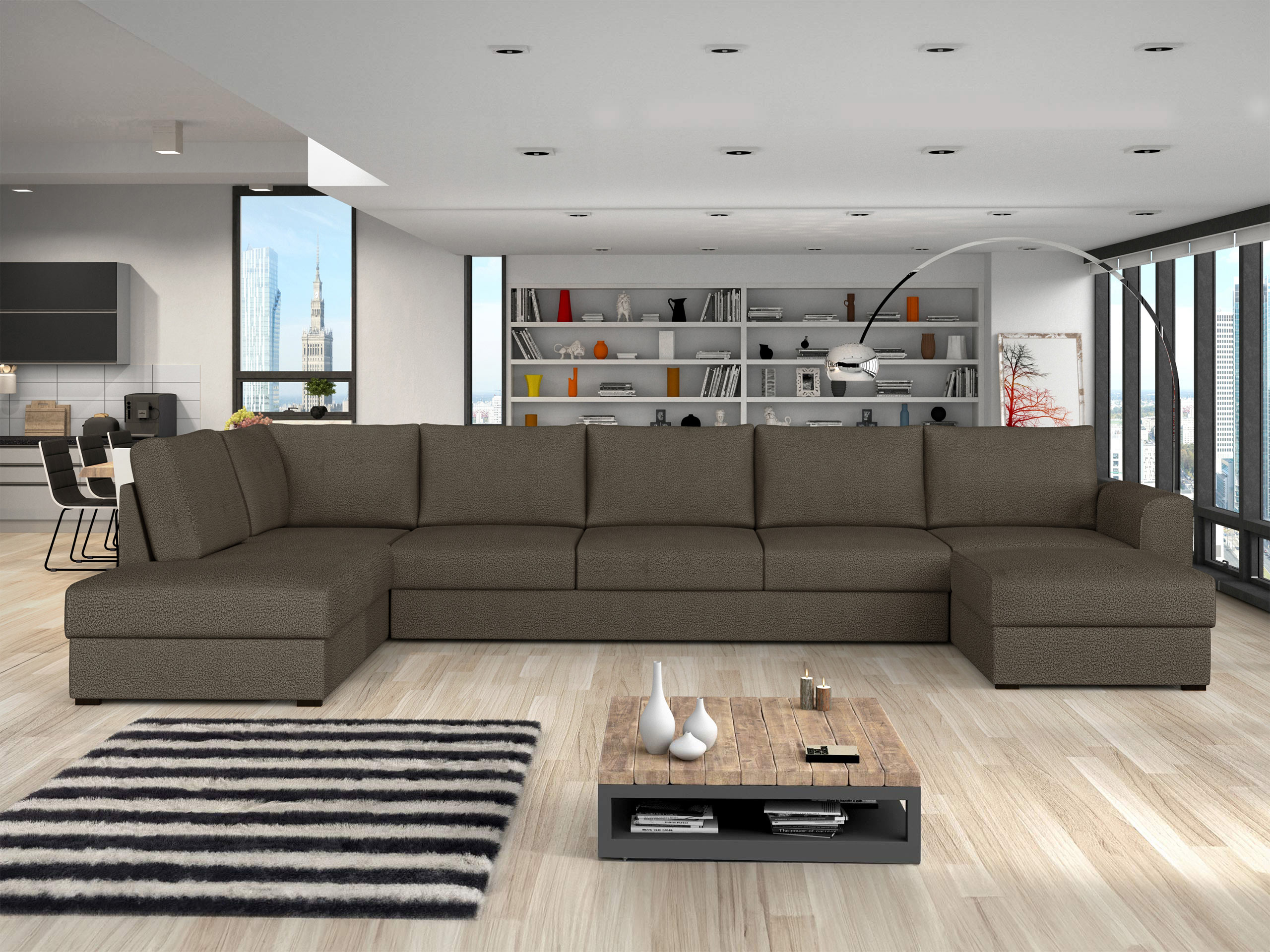 Hjørnesofa Comfivo Flumen III (Manza 29)