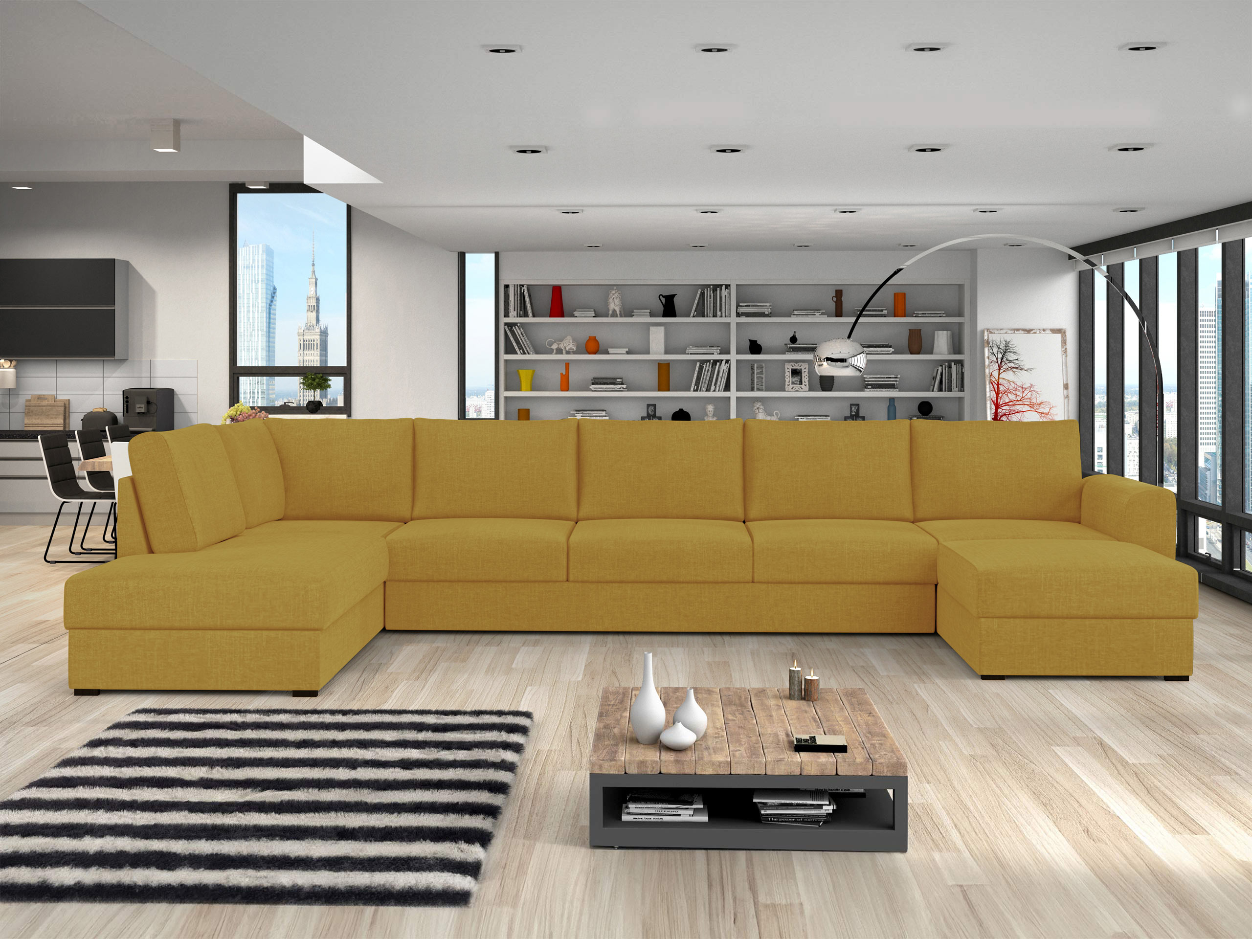 Hjørnesofa Comfivo Flumen III (Maya 05)