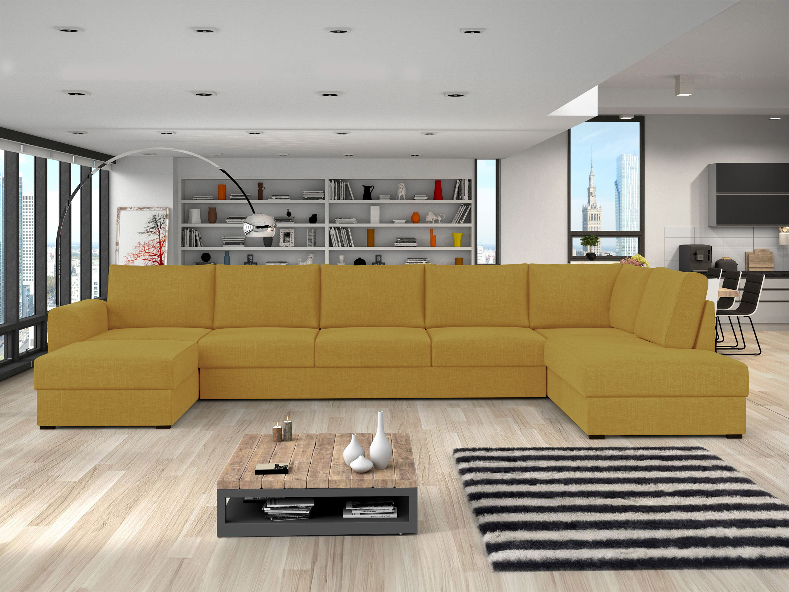 Hjørnesofa Comfivo Flumen III (Maya 05)