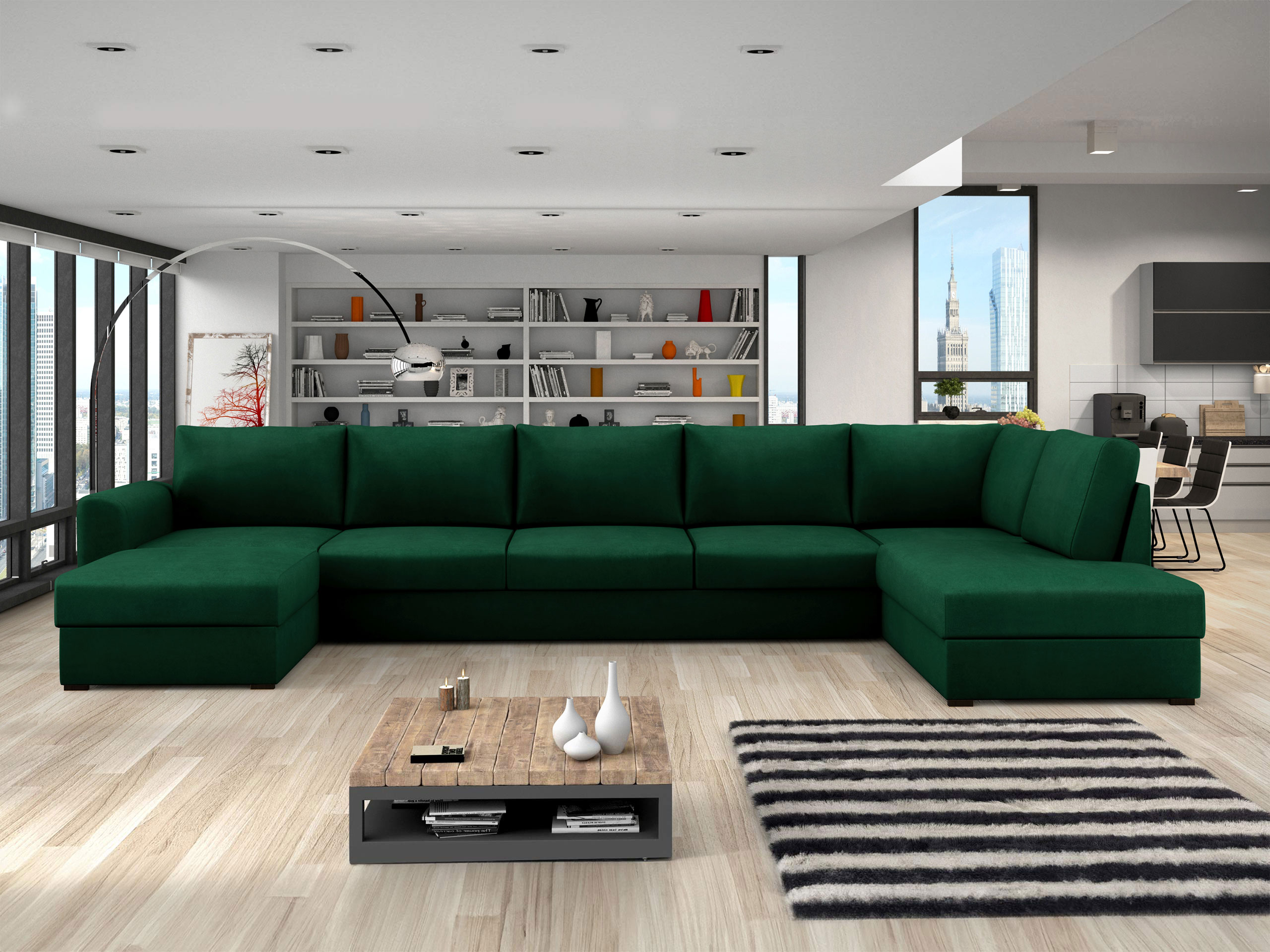 Hjørnesofa Comfivo Flumen III (Piano 26)