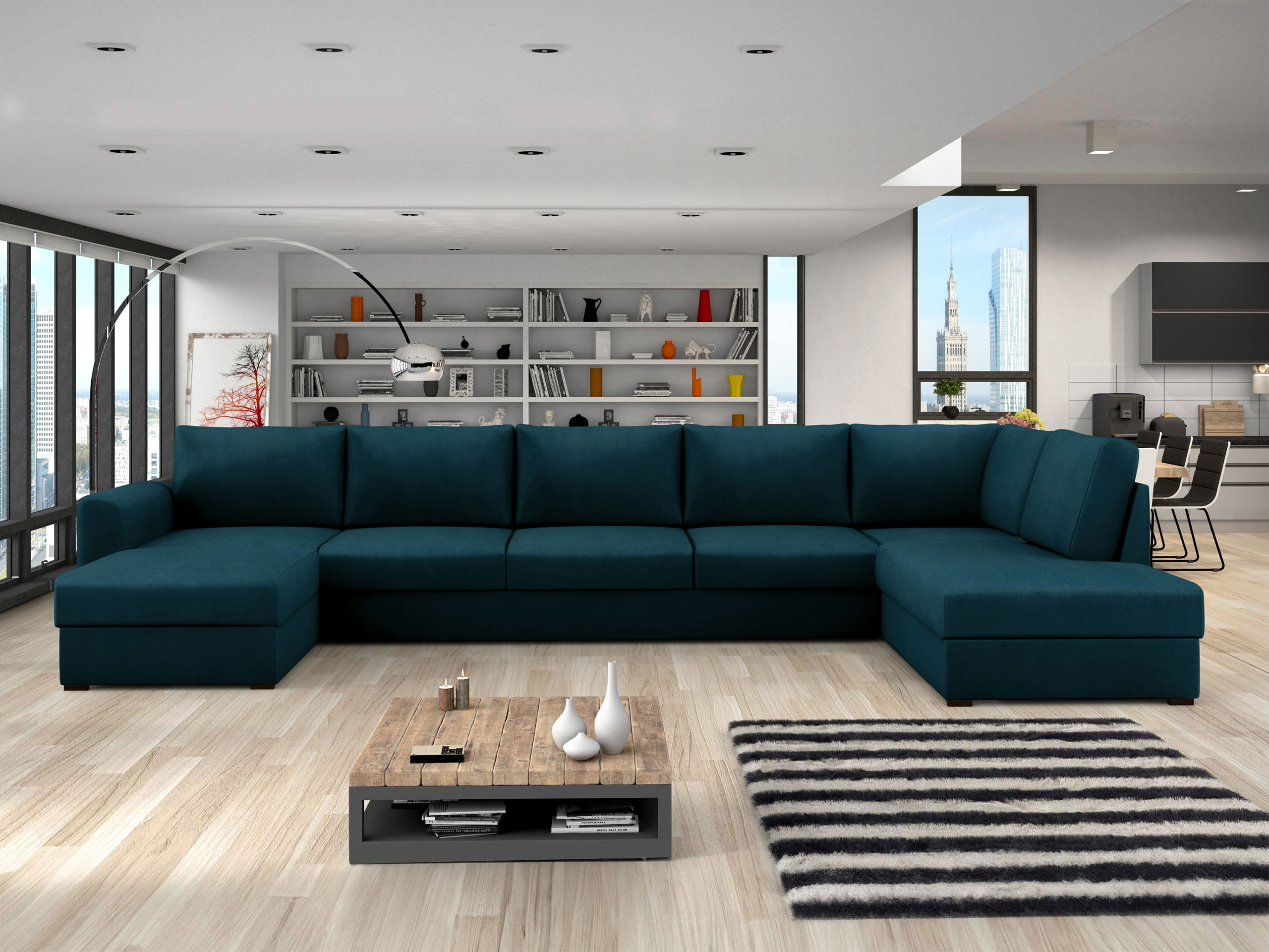 Hjørnesofa Comfivo Flumen III (Piano 28)