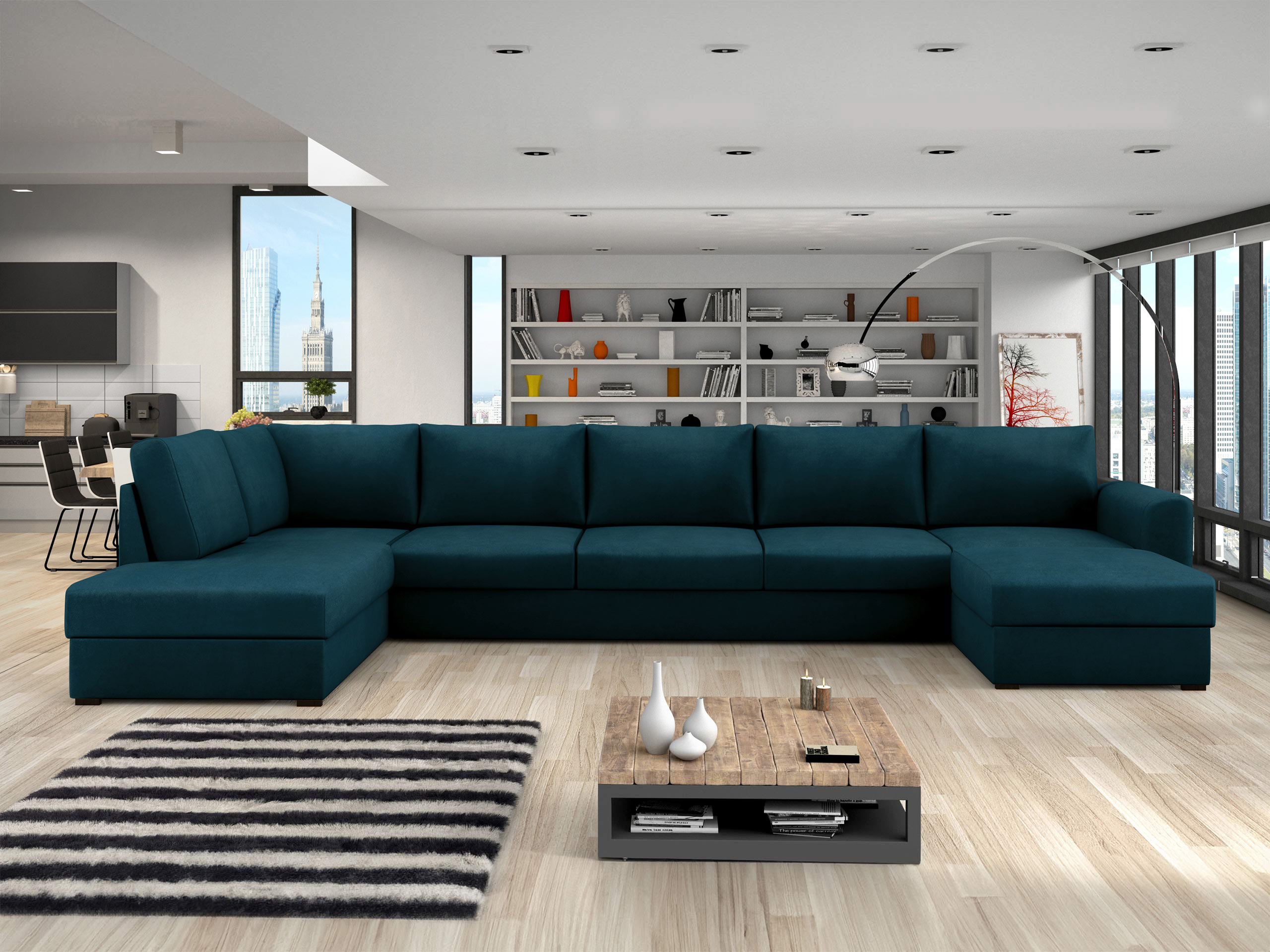 Hjørnesofa Comfivo Flumen III (Piano 28)