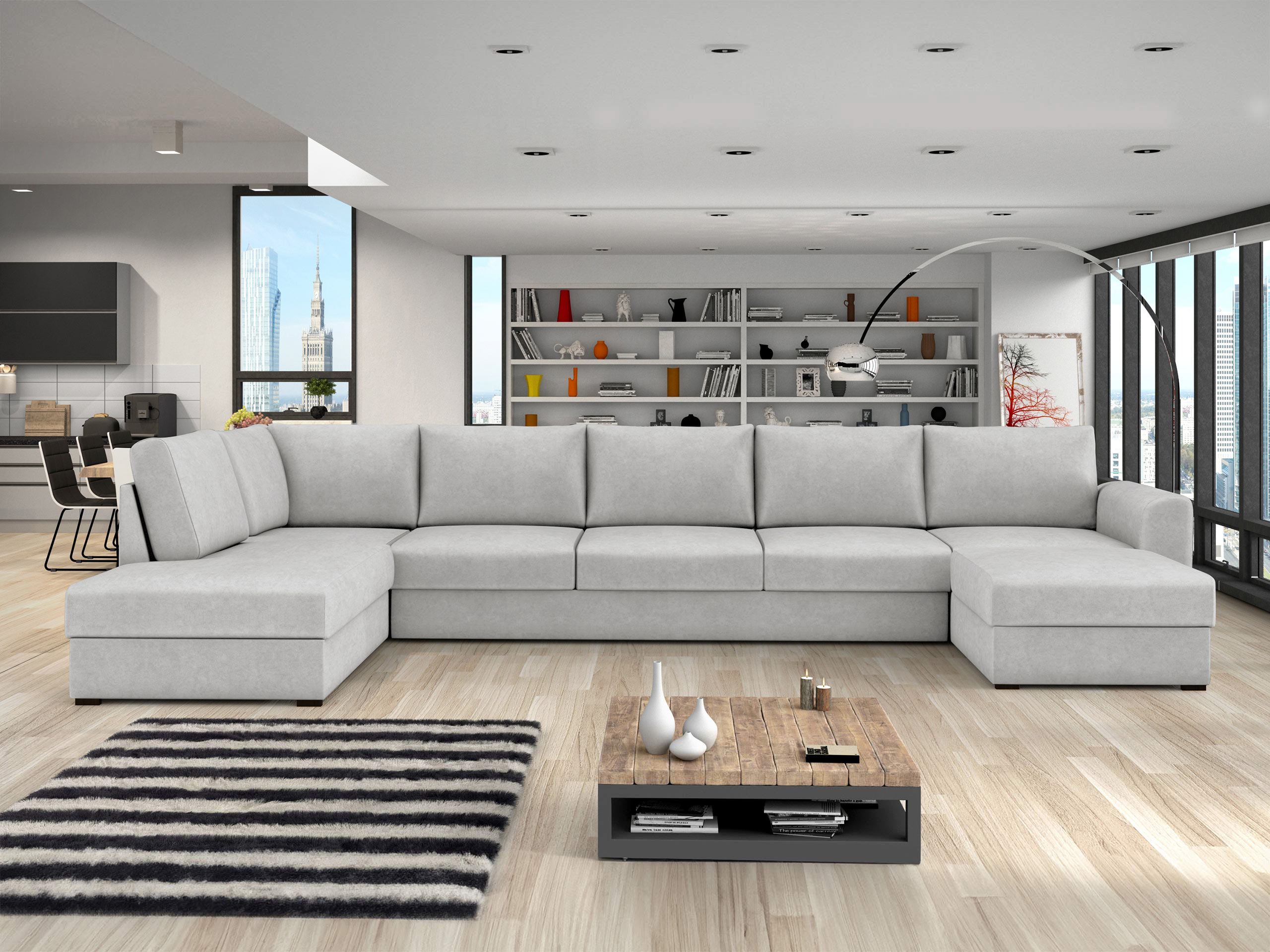 Hjørnesofa Comfivo Flumen III (Zoya 01)