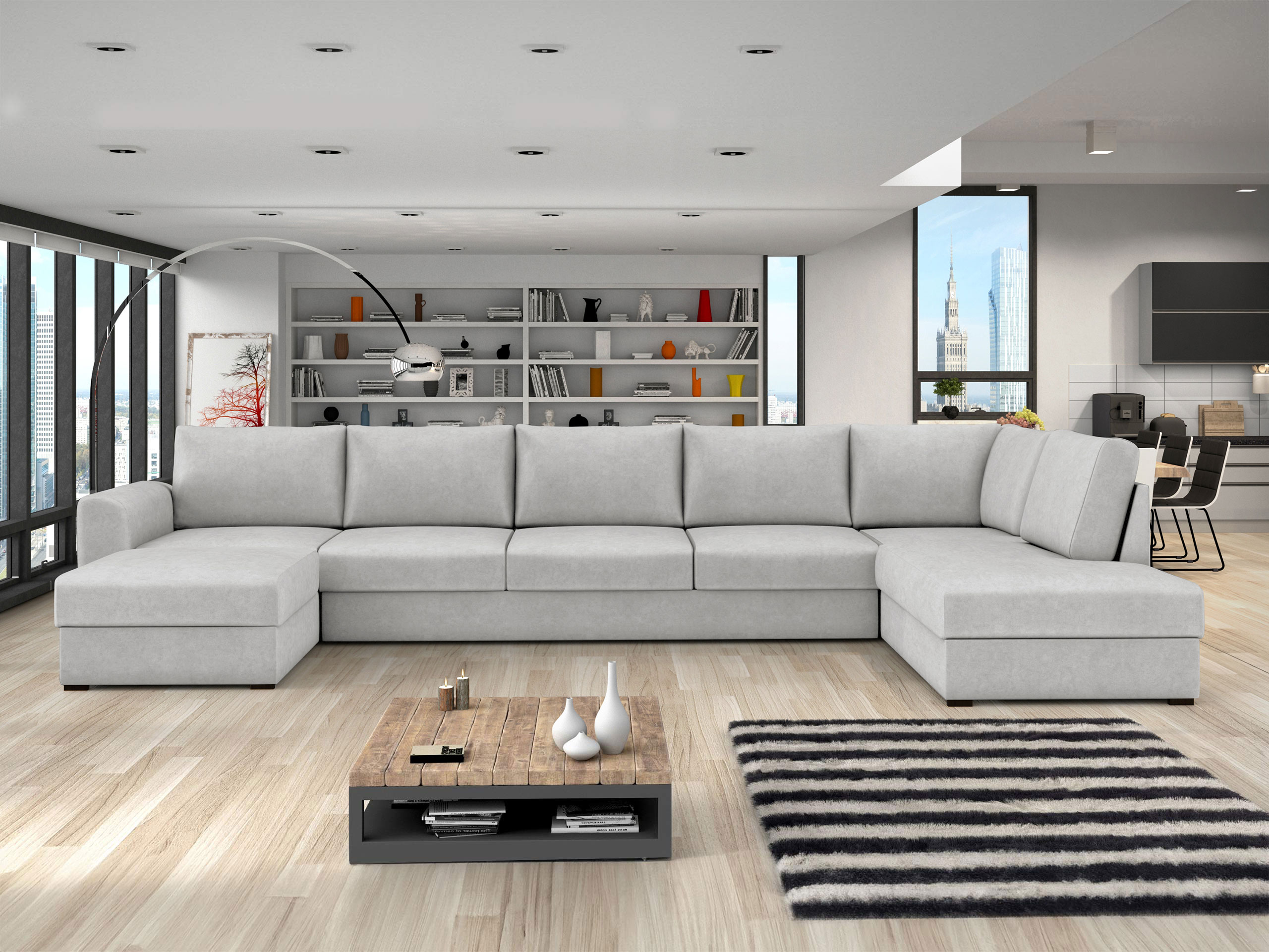 Hjørnesofa Comfivo Flumen III (Zoya 01)