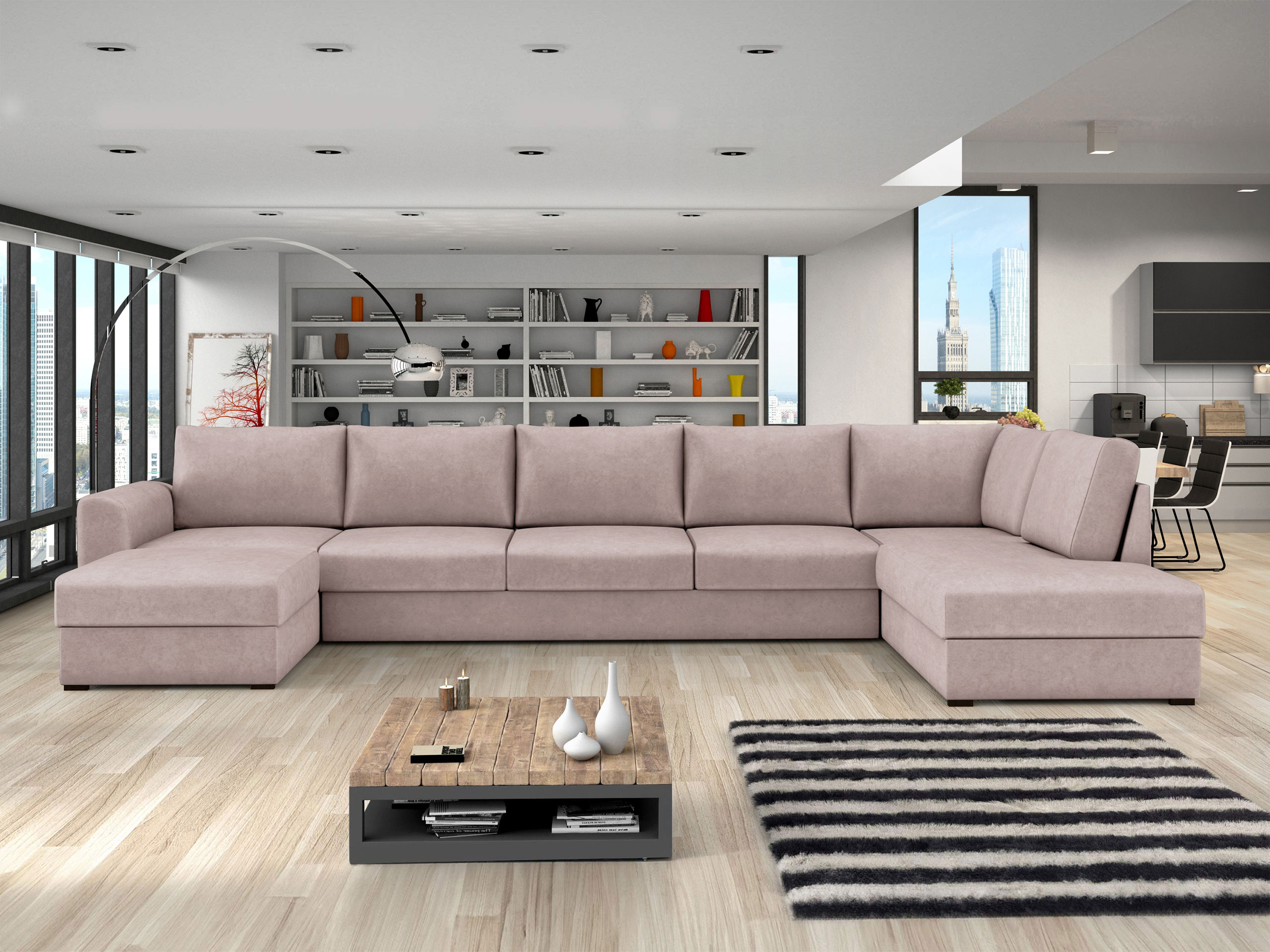 Hjørnesofa Comfivo Flumen III (Zoya 03)