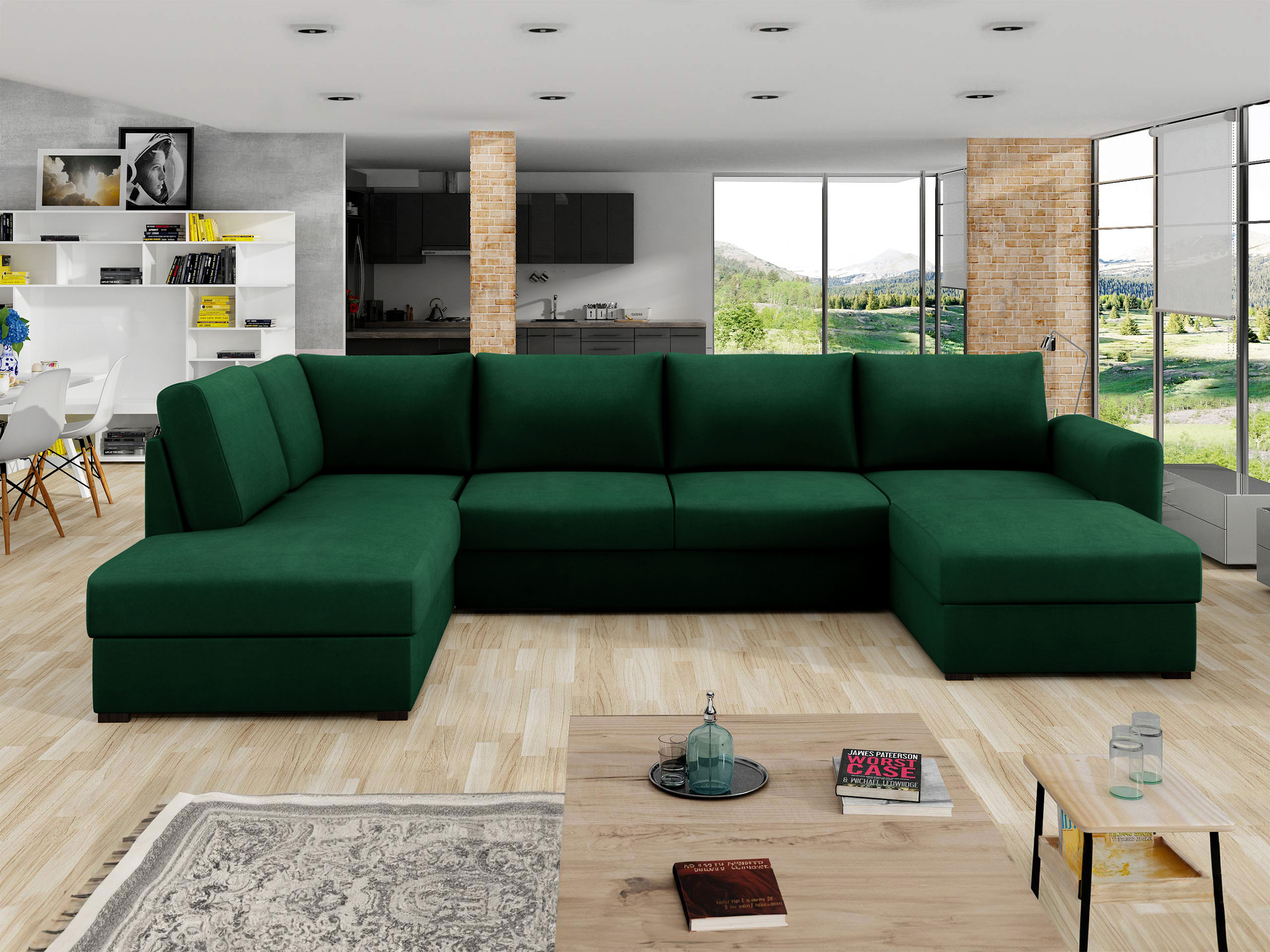 Hjørnesofa Comfivo Flumen (Piano 26)