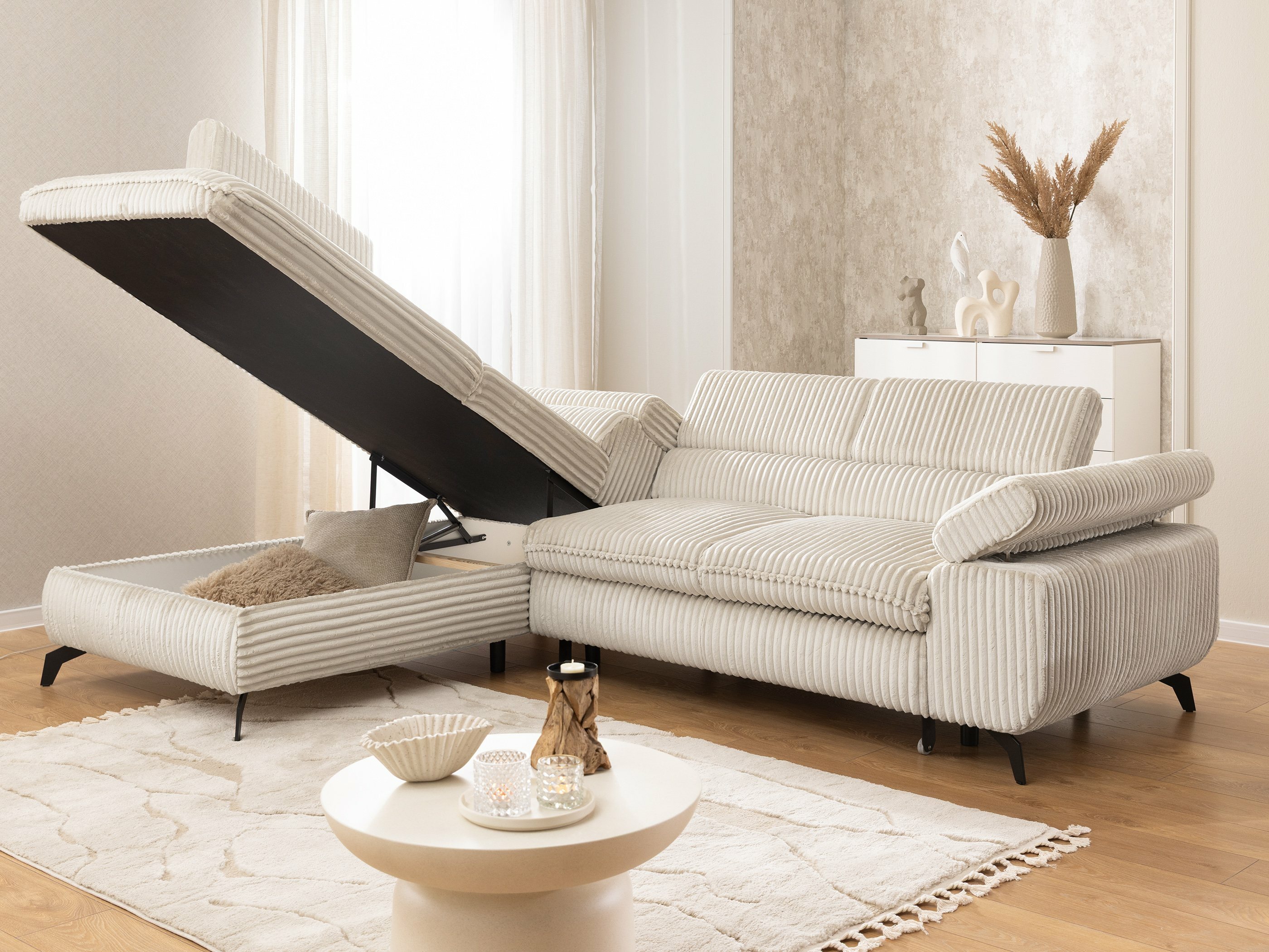 Hjørnesofa Rocklin 122 (Tilia 01)