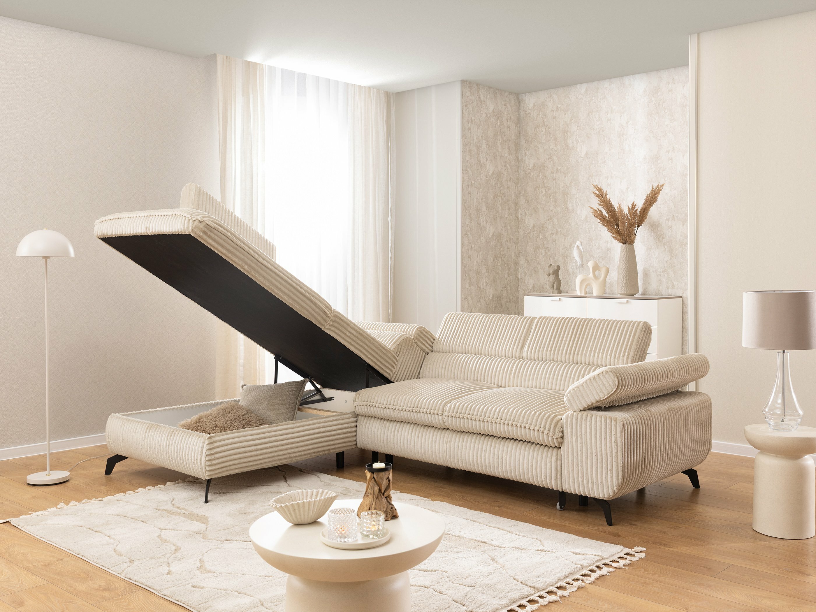 Hjørnesofa Rocklin 122 (Tilia 03)