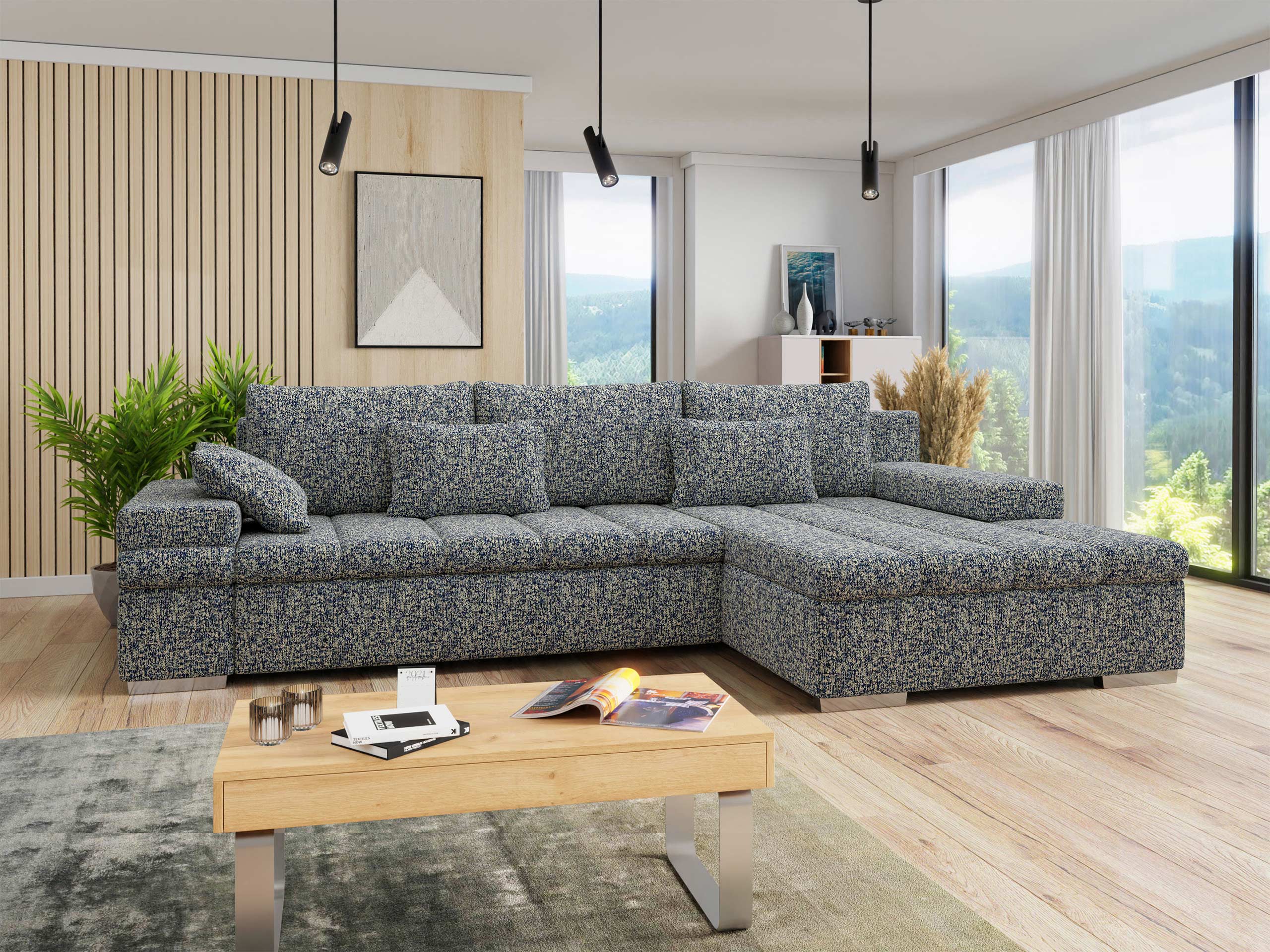 Hjørnesofa Comfivo Olivetum II (Corbett 78)