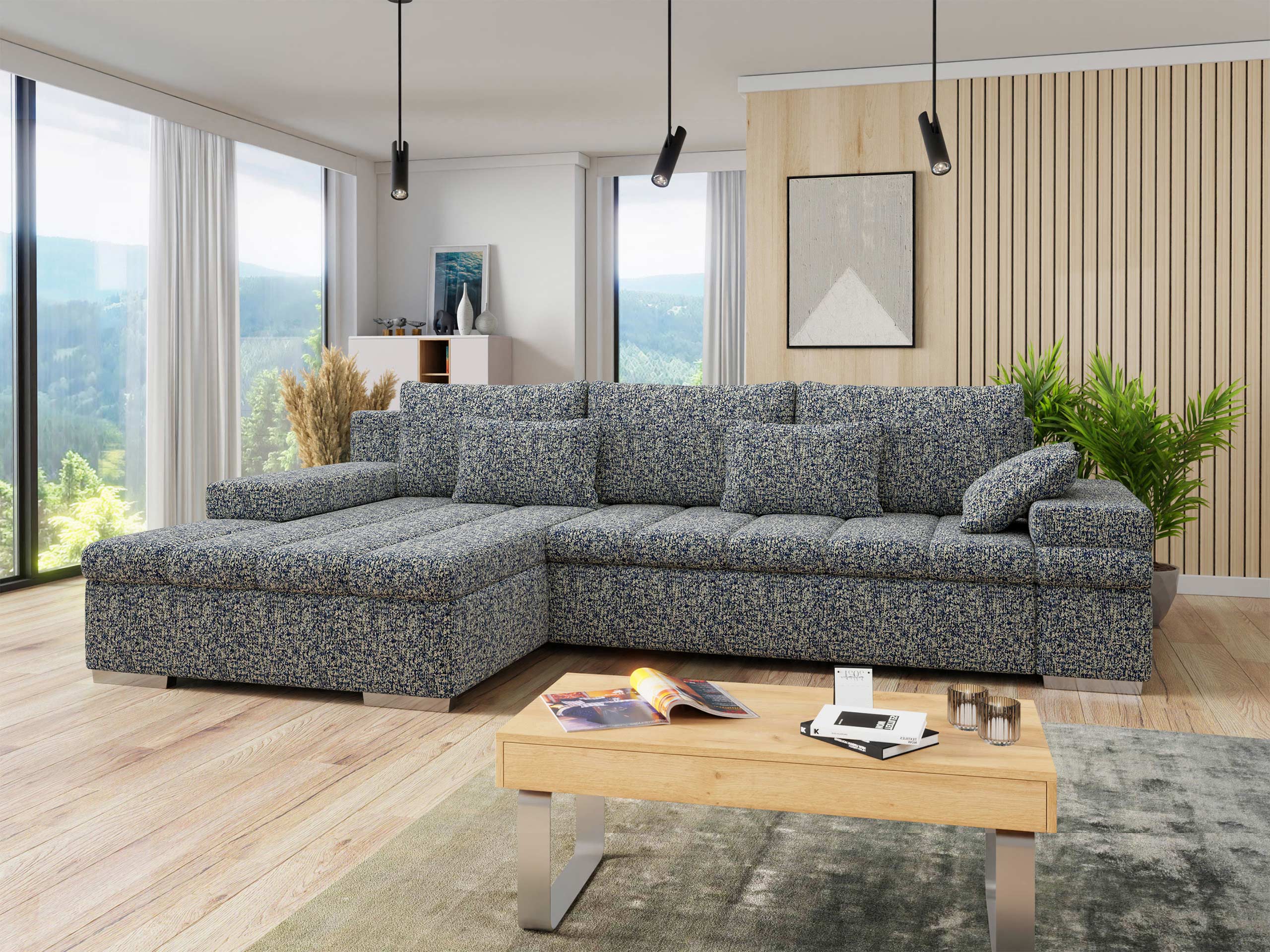 Hjørnesofa Comfivo Olivetum II (Corbett 78)
