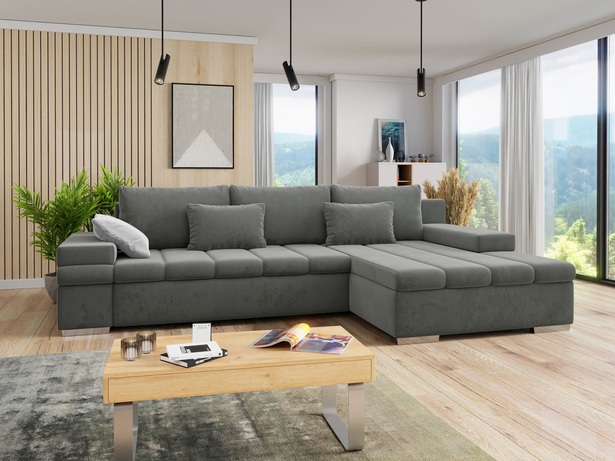 Hjørnesofa Comfivo Olivetum II (Piano 14 + Piano 13)