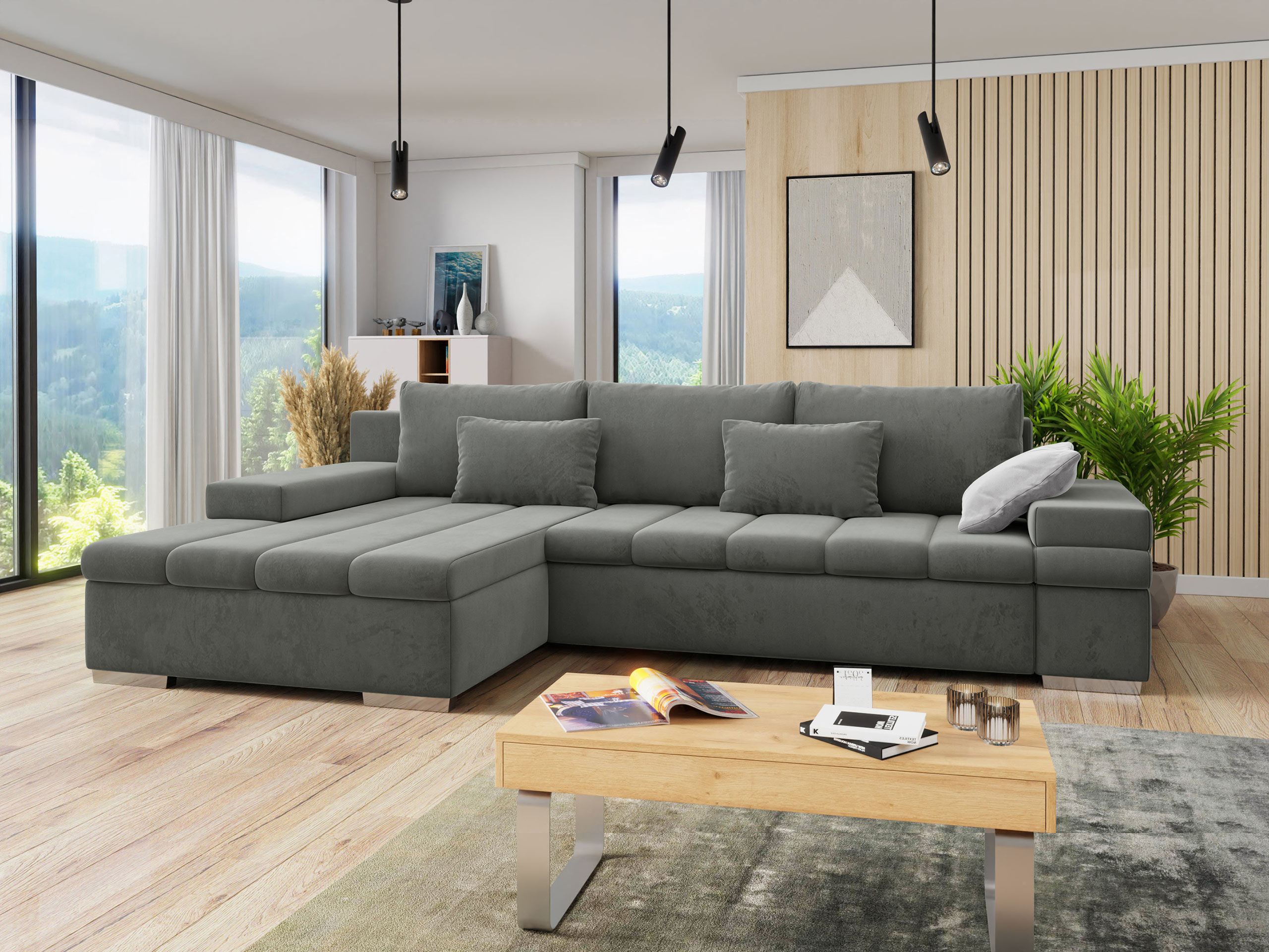Hjørnesofa Comfivo Olivetum II (Piano 14 + Piano 13)