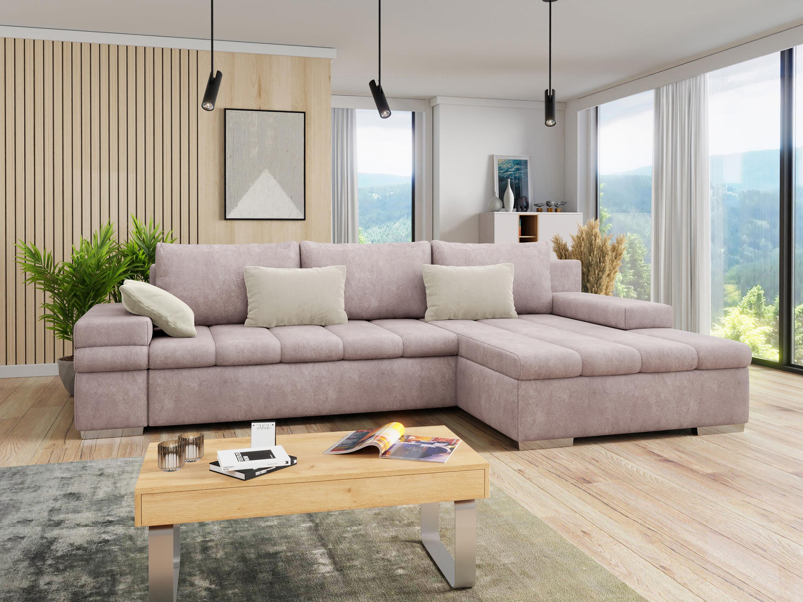 Hjørnesofa Comfivo Olivetum II (Zoya 03 + Piano 02)