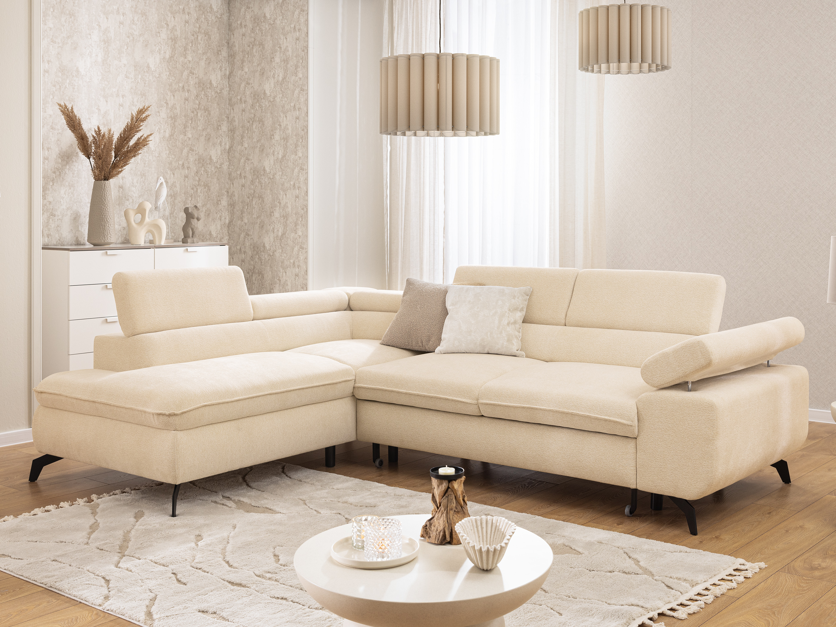 Hjørnesofa Rocklin 122 (Misterio 04)