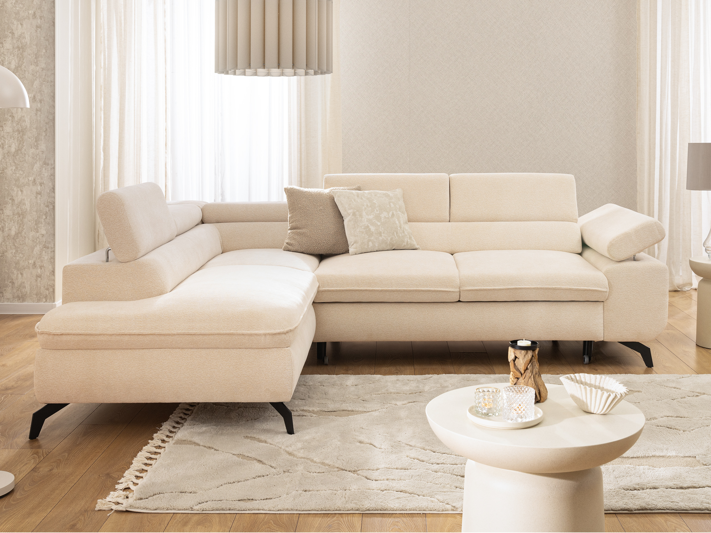 Hjørnesofa Rocklin 122 (Misterio 04)