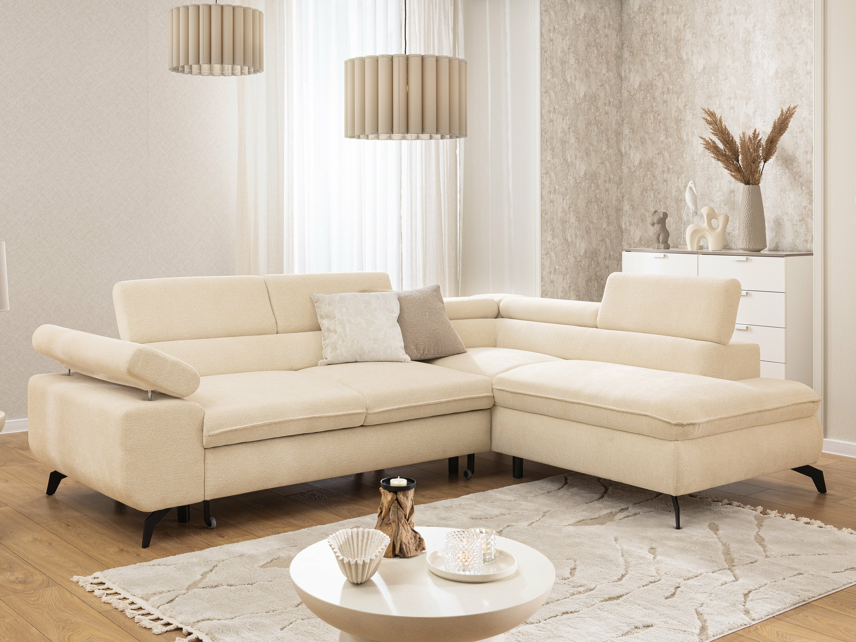 Hjørnesofa Rocklin 122 (Misterio 04)