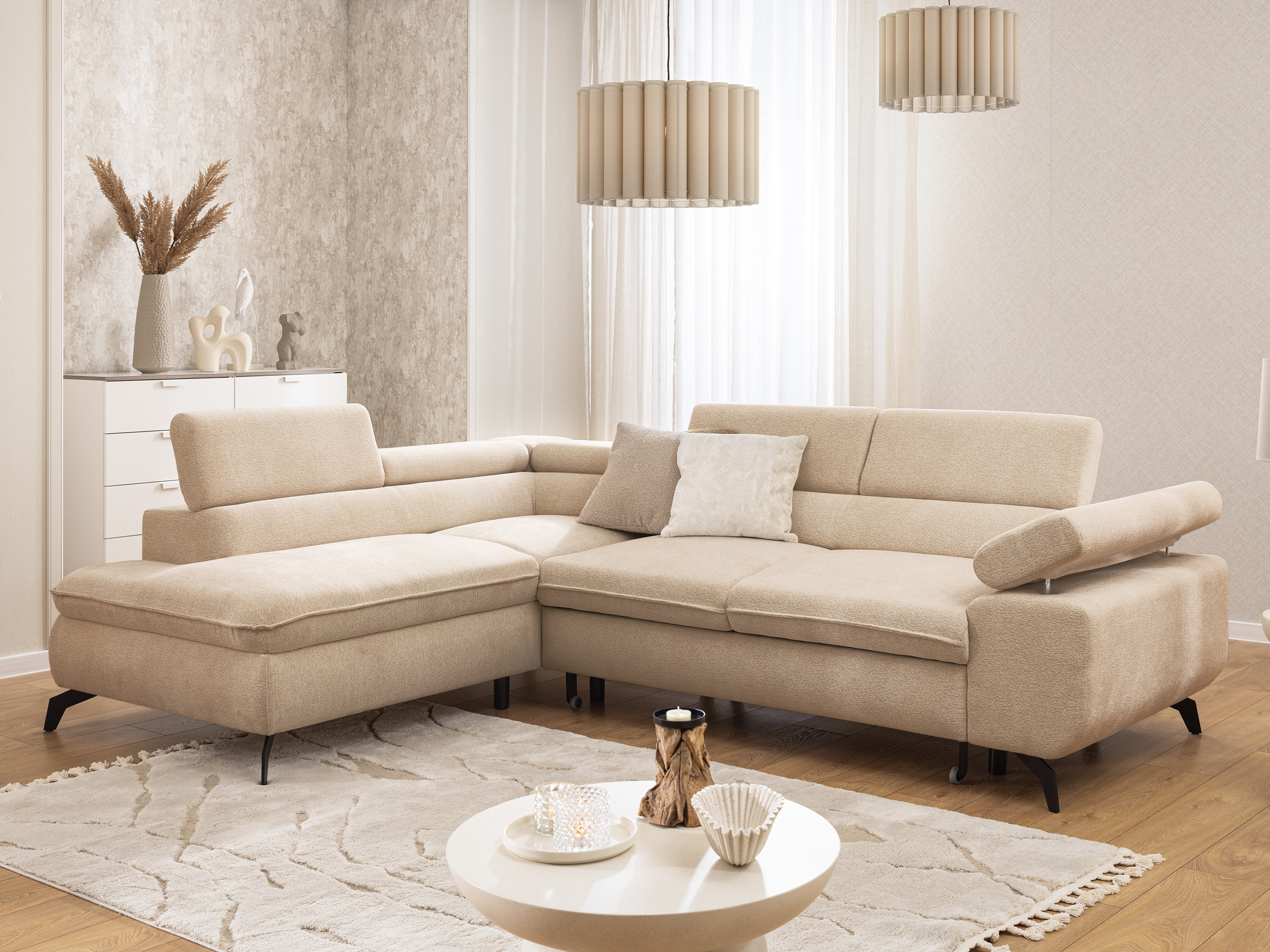 Hjørnesofa Rocklin 122 (Misterio 07)