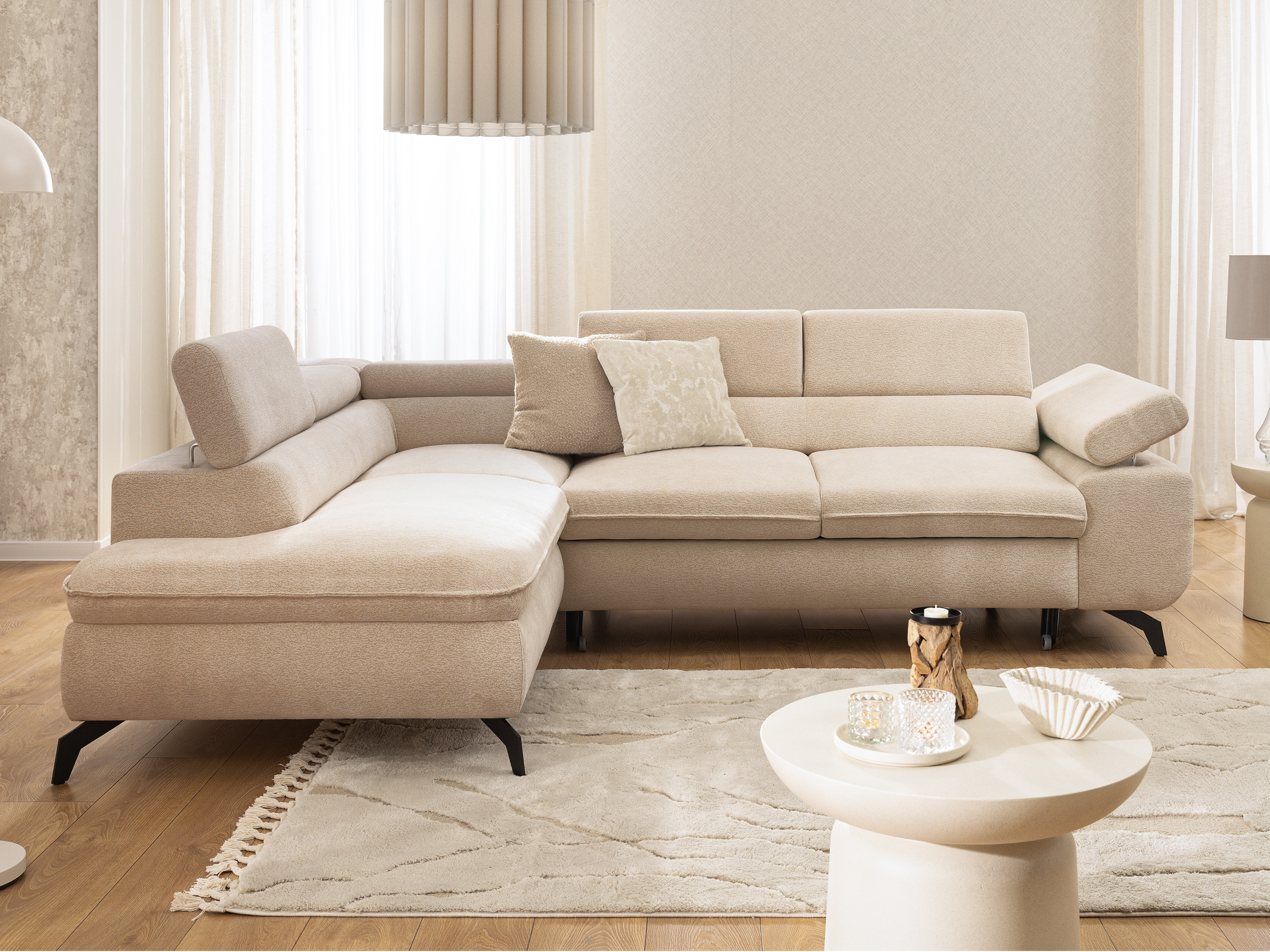 Hjørnesofa Rocklin 122 (Misterio 07)