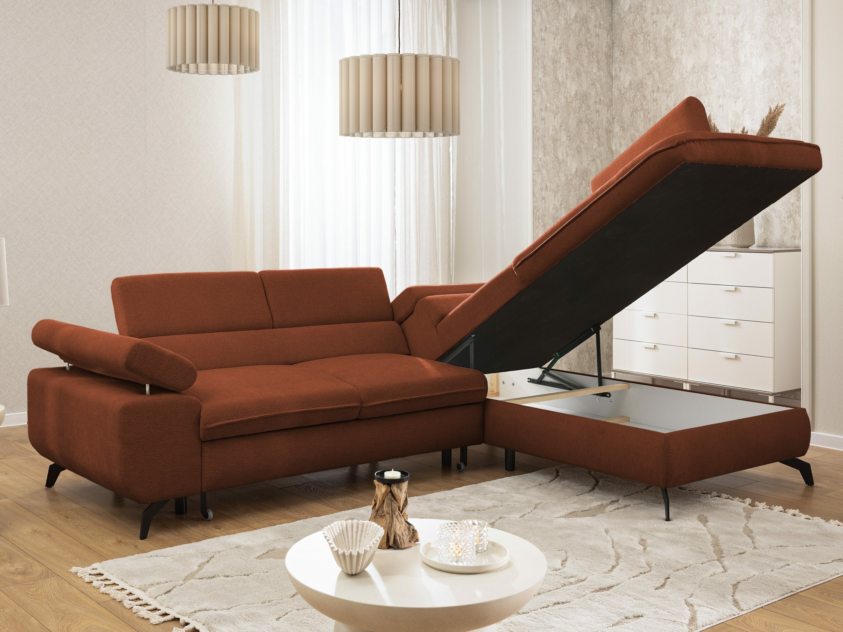 Hjørnesofa Rocklin 122 (Misterio 56)