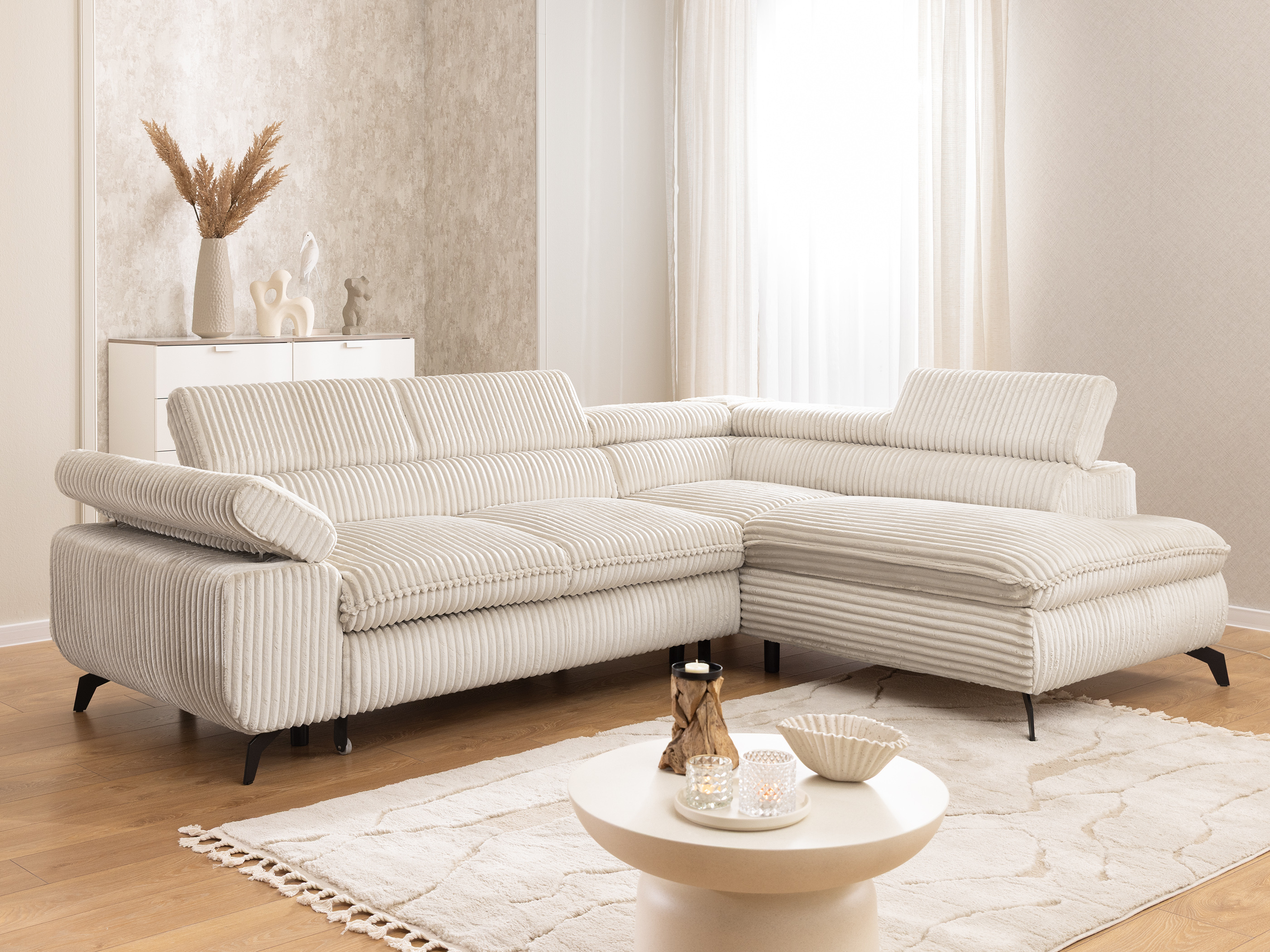 Hjørnesofa Rocklin 122 (Tilia 01)
