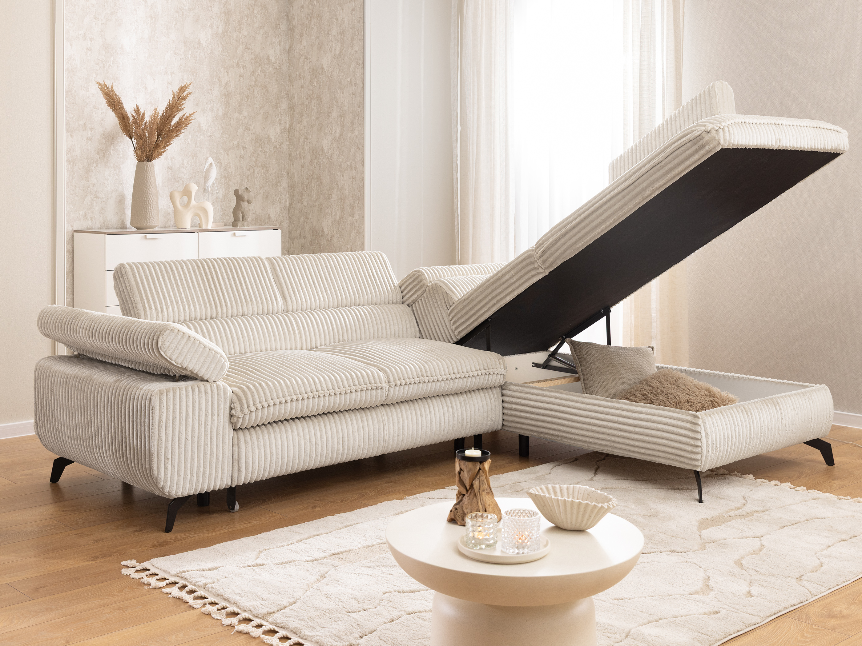 Hjørnesofa Rocklin 122 (Tilia 01)
